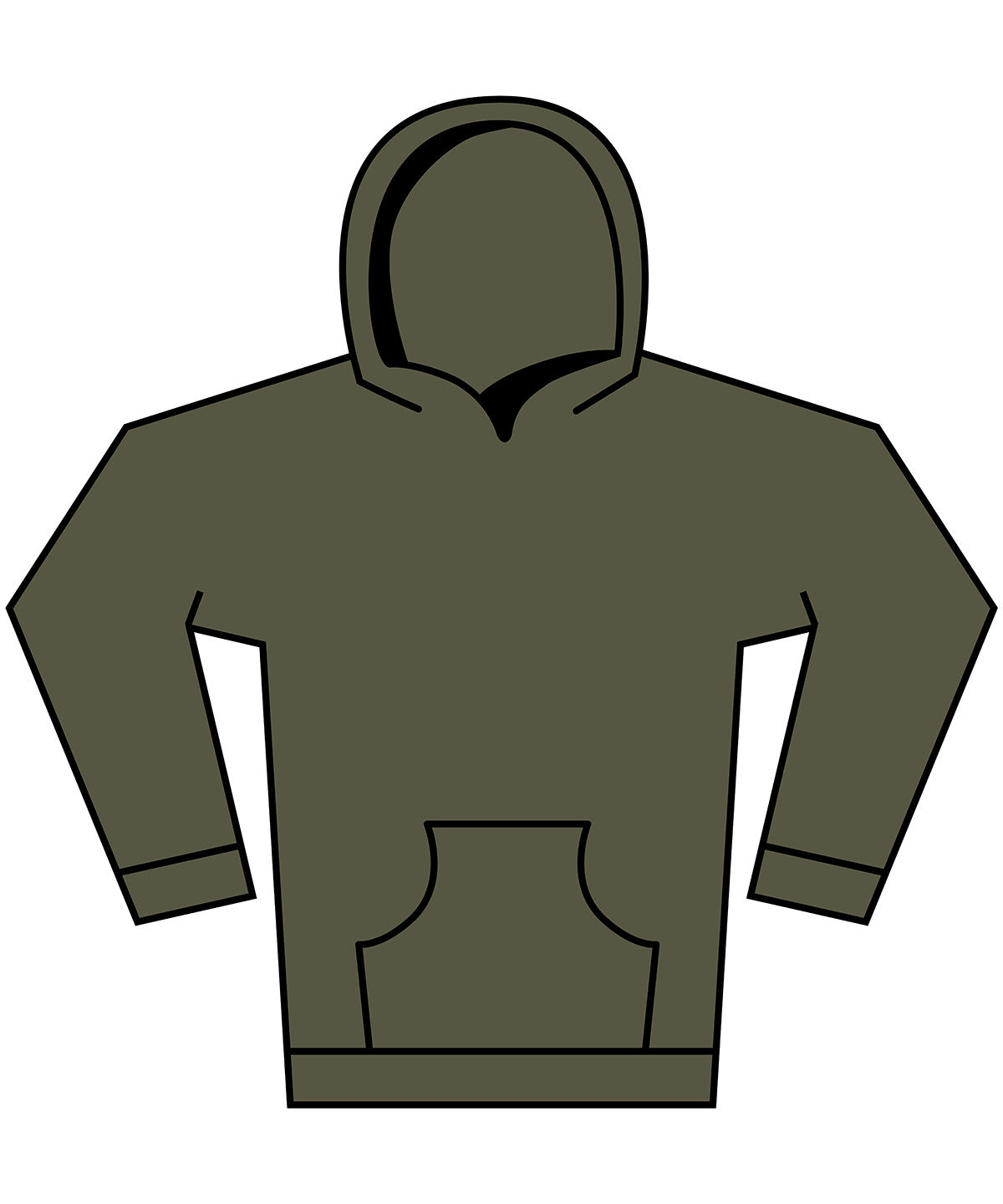 Vintage heavy hoodie