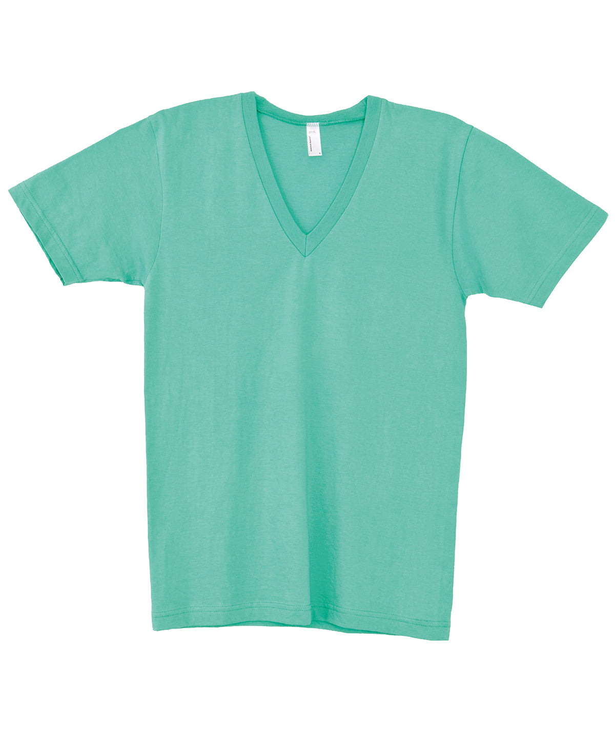 Mint - Fine Jersey short sleeve v-neck (2456) - GarmentEmbroidery