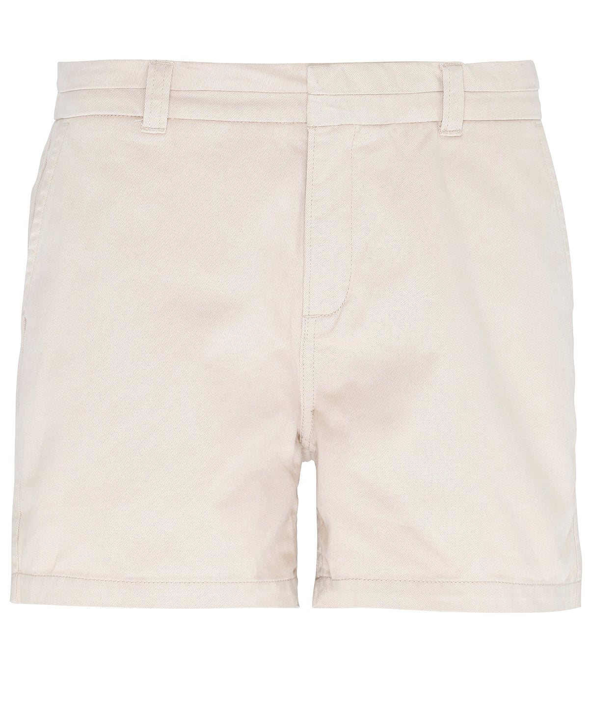 Natural - Women's chino shorts - GarmentEmbroidery
