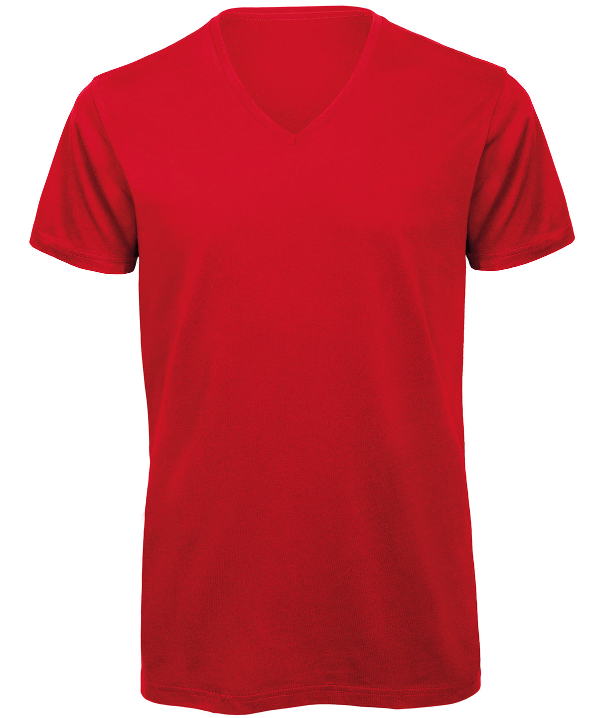 Red - B&C Inspire V T /men - GarmentEmbroidery