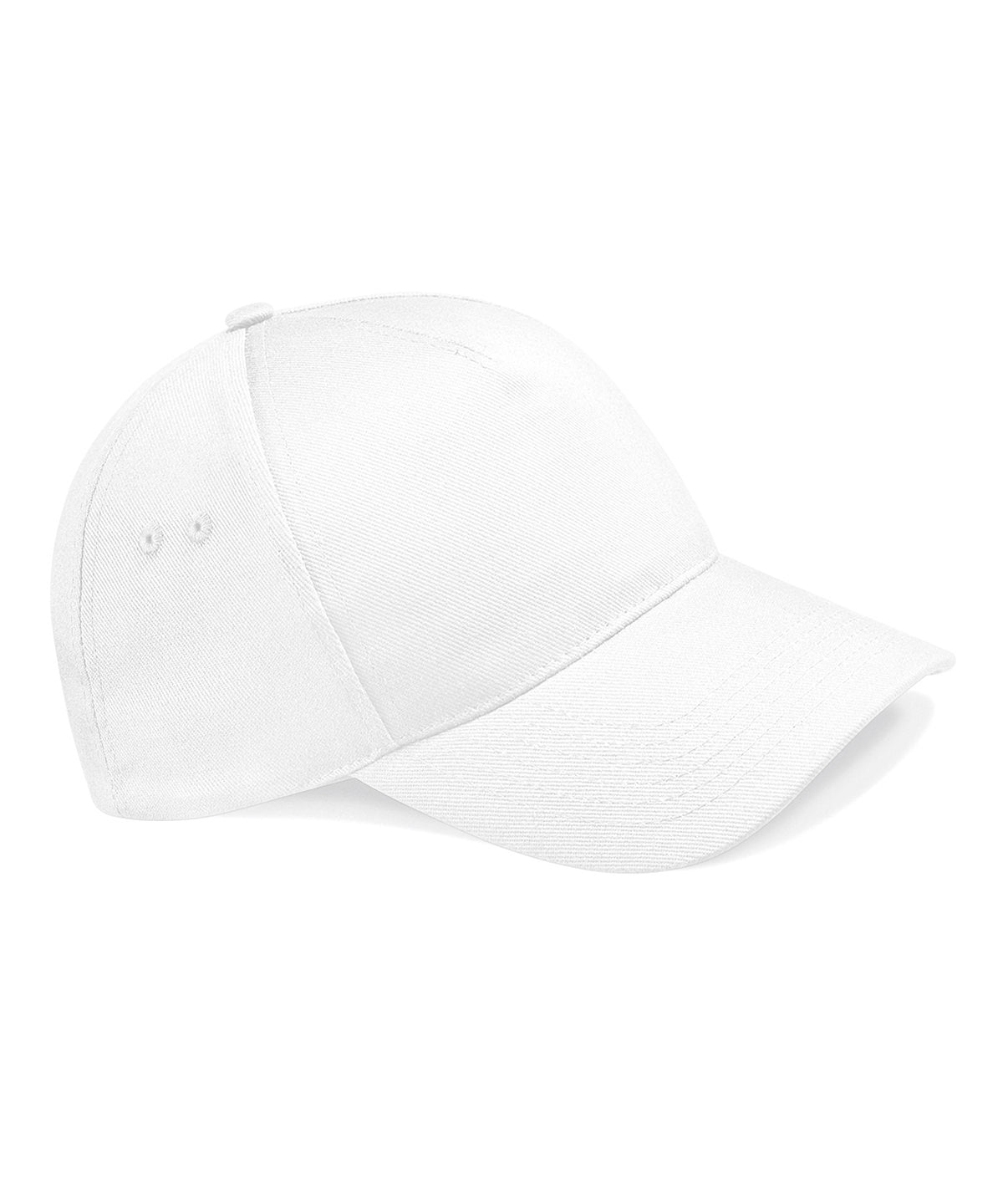 White - Ultimate 5-panel cap - GarmentEmbroidery