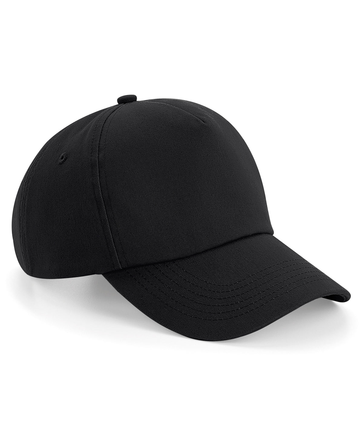 Black - Authentic 5-panel cap - GarmentEmbroidery