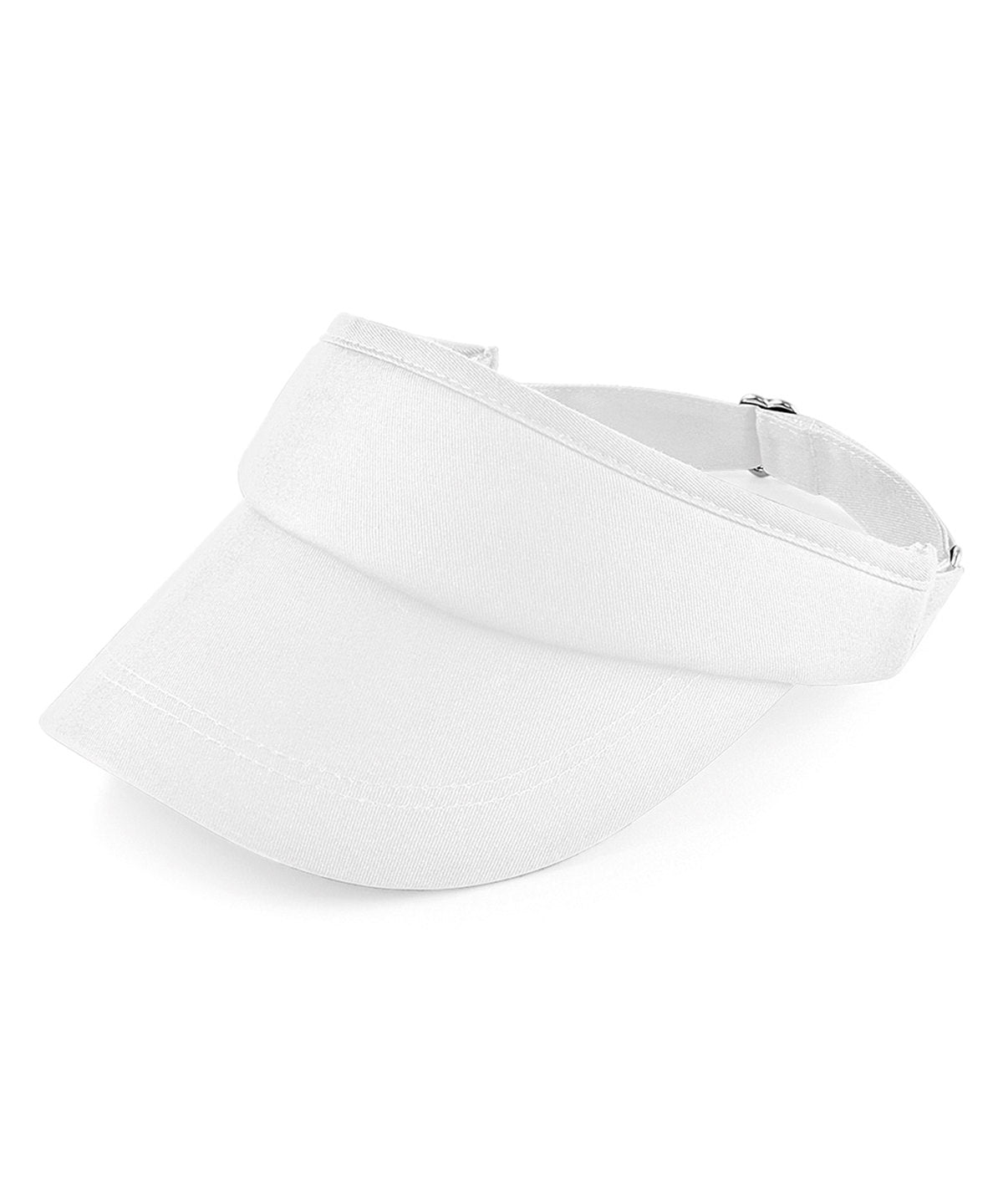 White - Sports visor - GarmentEmbroidery