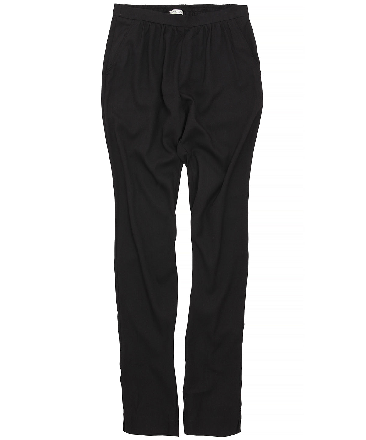 Black - Brave Soul Dandy - ladies pebble trouser - GarmentEmbroidery