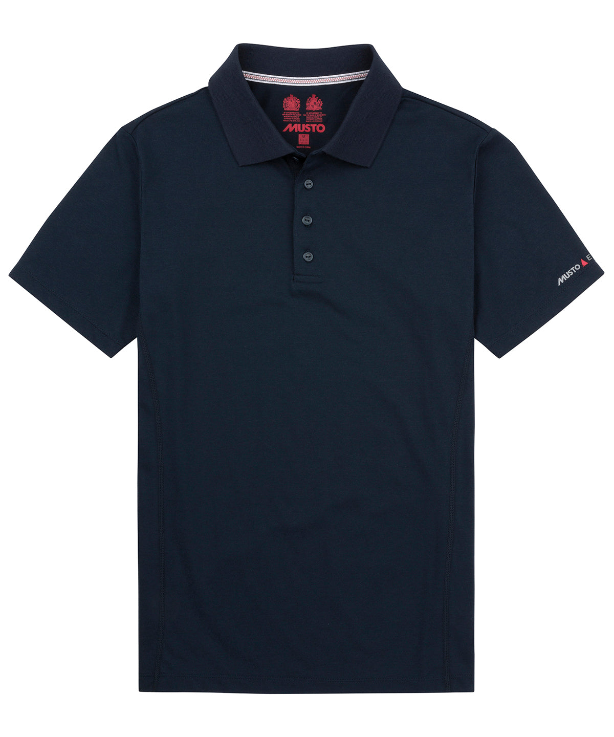 Black - Evolution sunblock short sleeve polo - GarmentEmbroidery