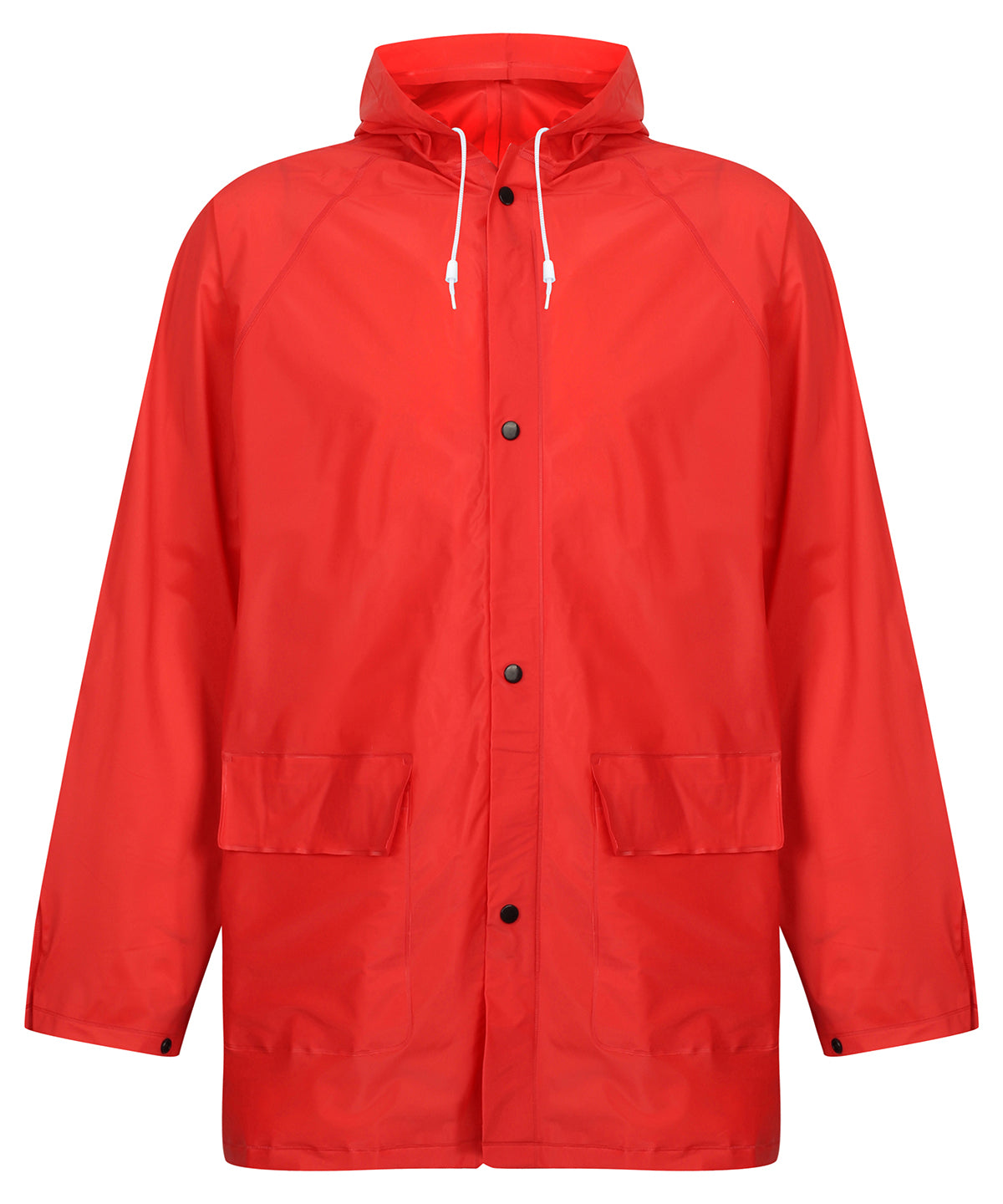 Red - Rain jacket - GarmentEmbroidery
