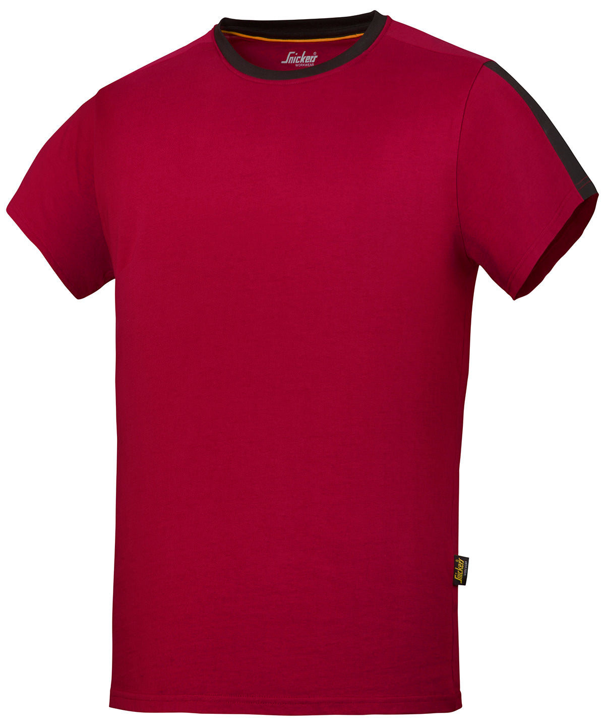 Chilli Red/Black - AllroundWork t-shirt (2518) - GarmentEmbroidery