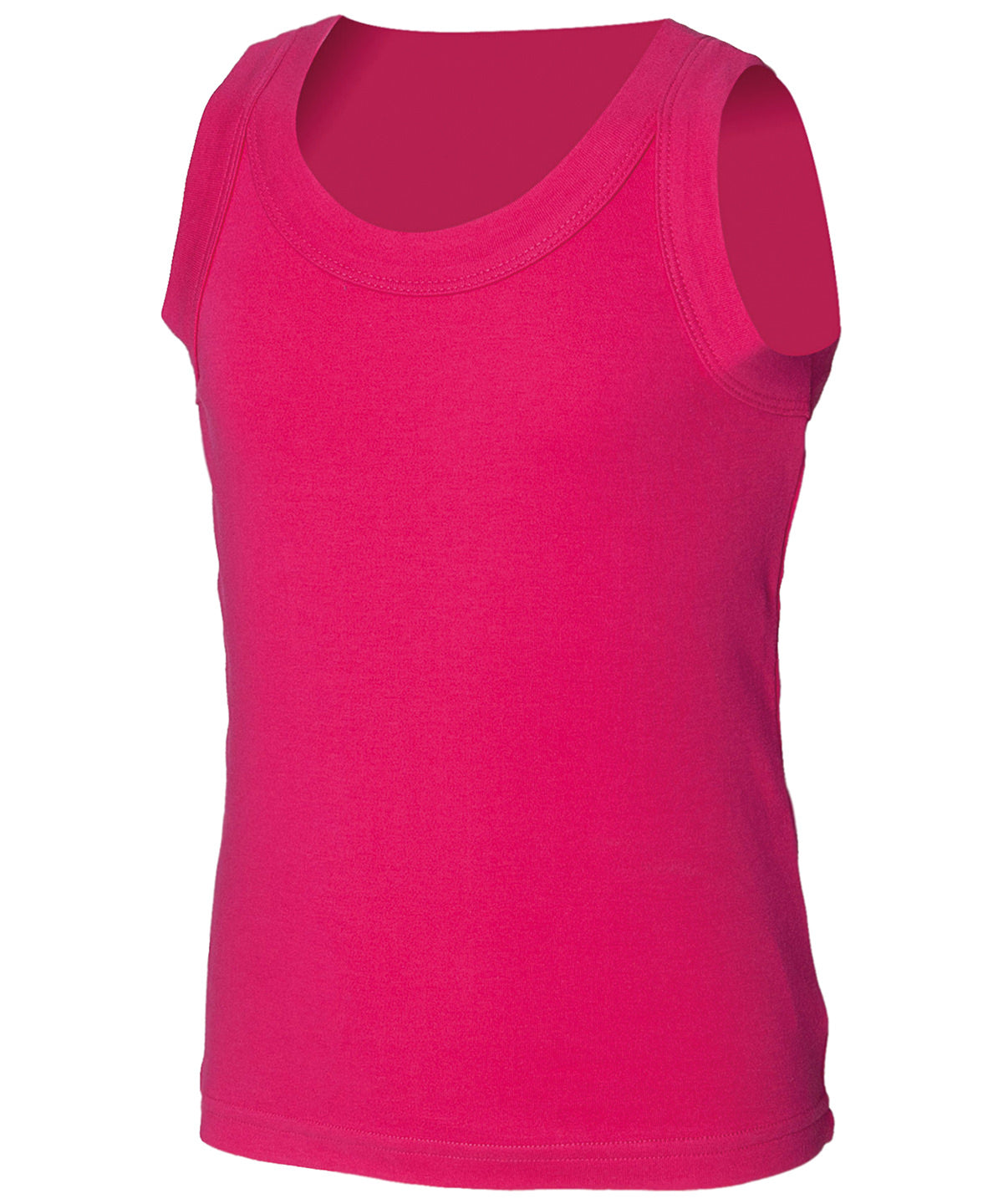 Fuchsia - Kids tank vest - GarmentEmbroidery