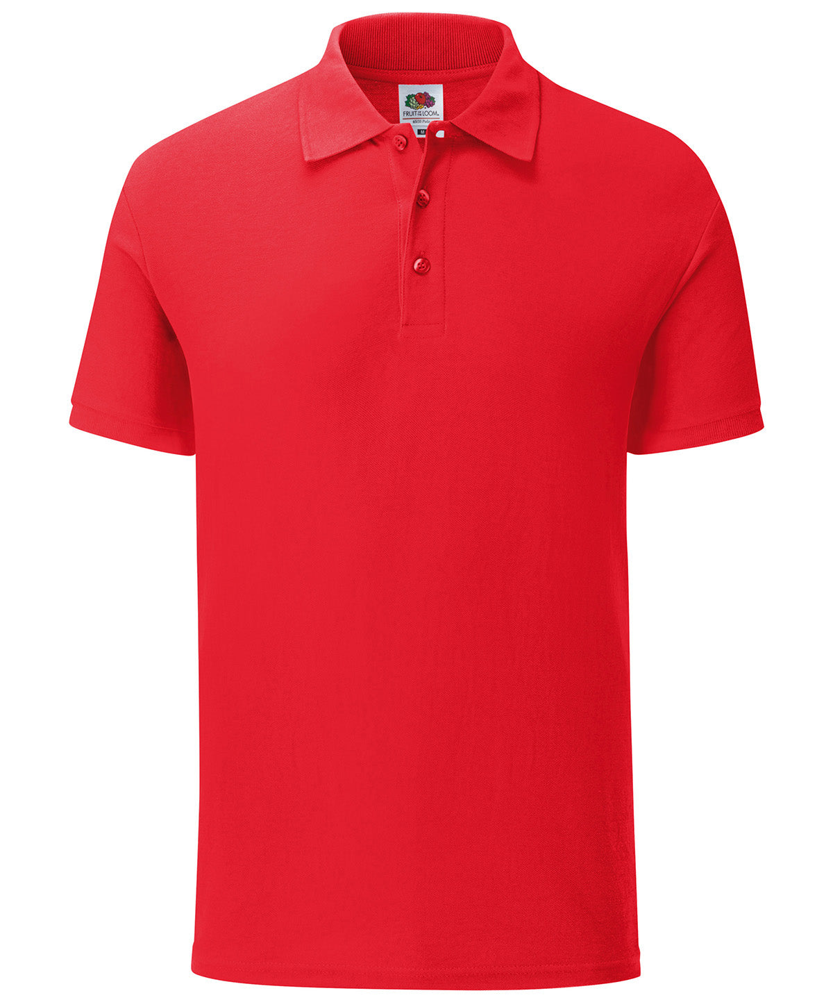 Red - 65/35 Tailored fit polo - GarmentEmbroidery
