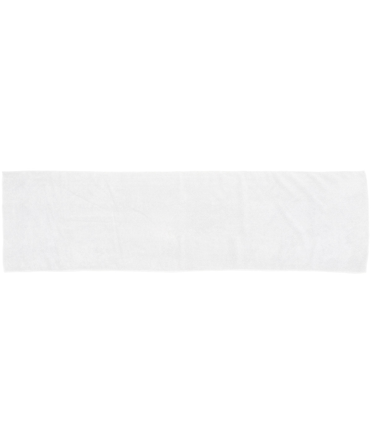 White - Microfibre sports towel - GarmentEmbroidery