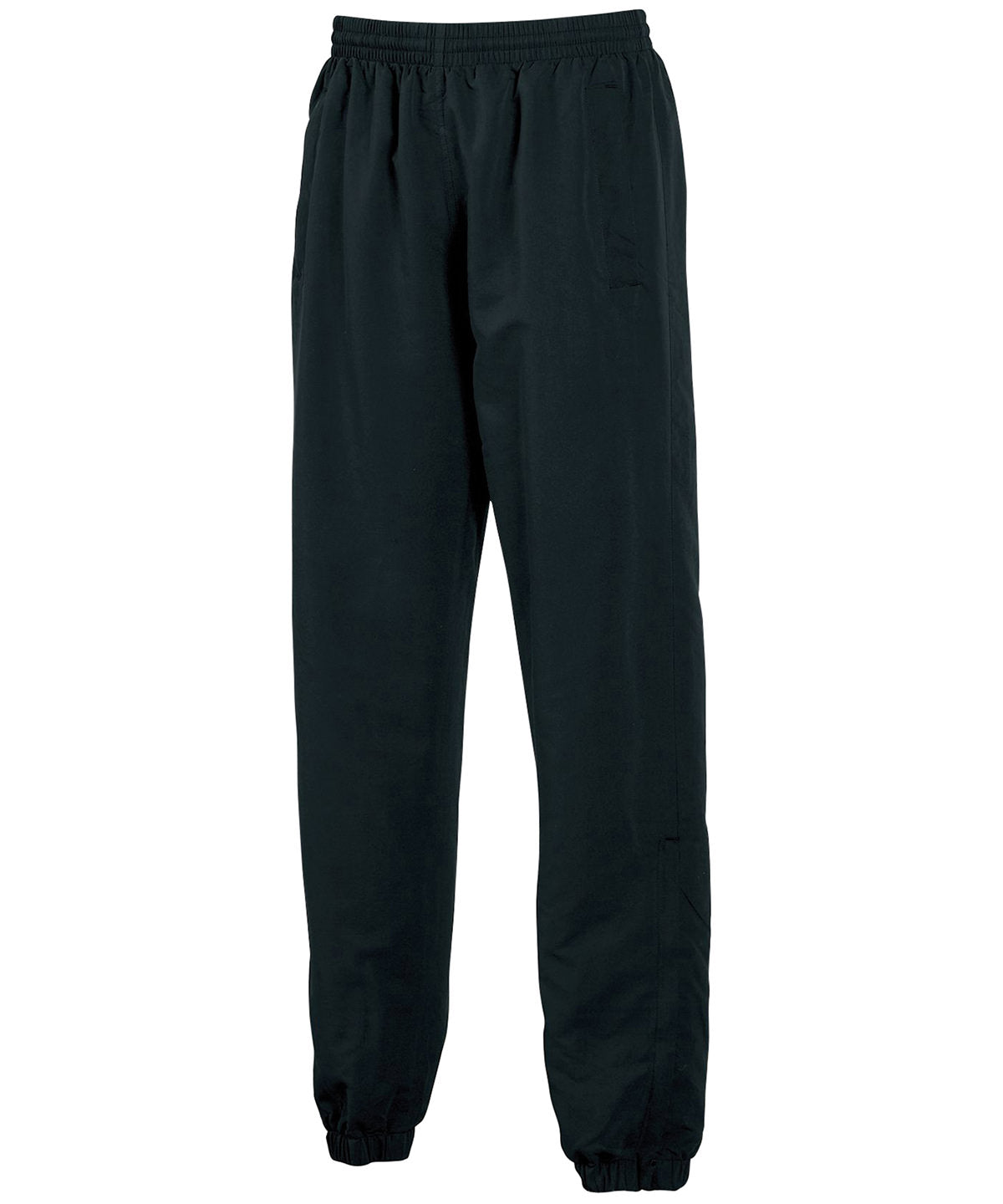 Black - Kids lined tracksuit bottoms - GarmentEmbroidery