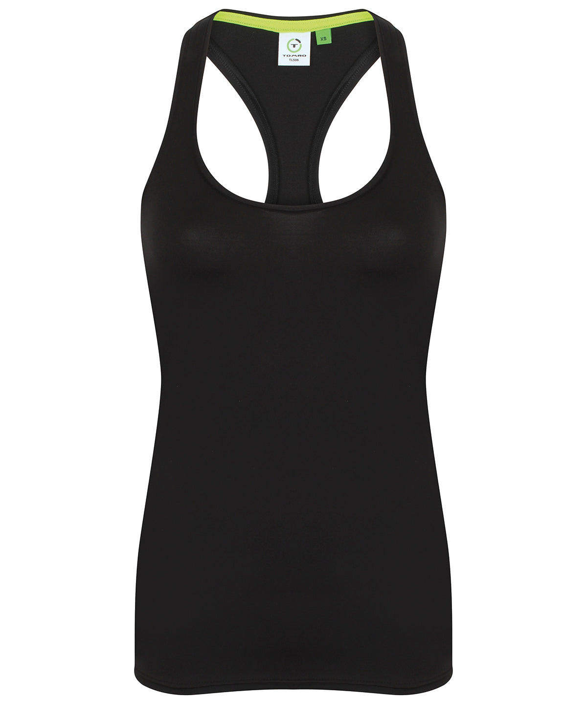 Black - Women's racerback vest - GarmentEmbroidery