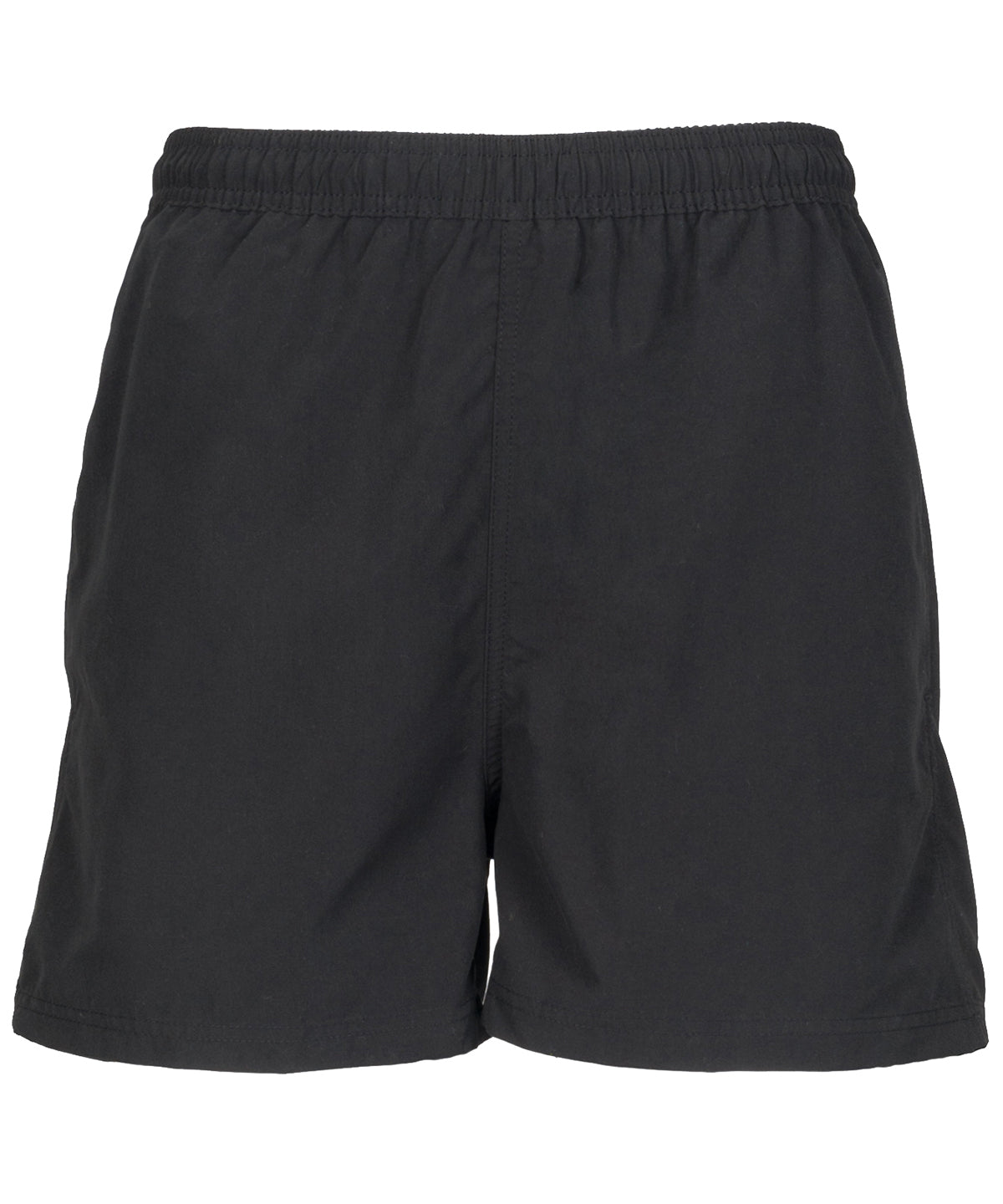 Black - Track shorts - GarmentEmbroidery