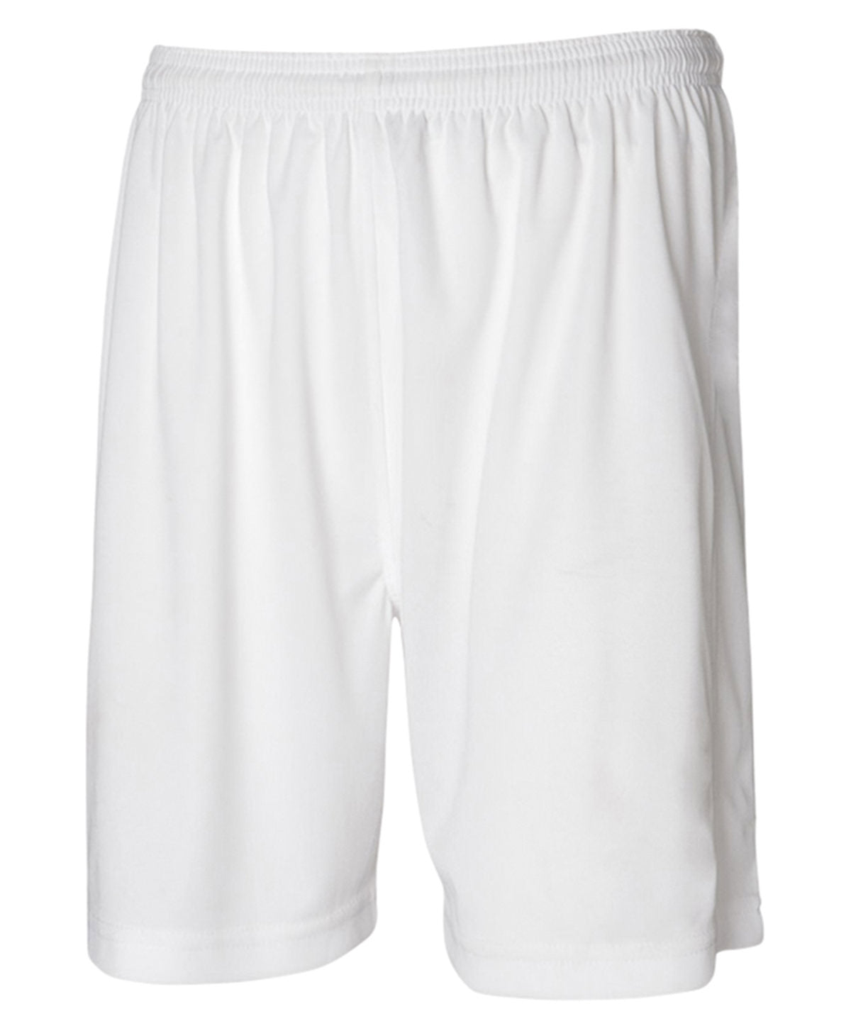 White/White - Teamsport all-purpose longline lined shorts - GarmentEmbroidery