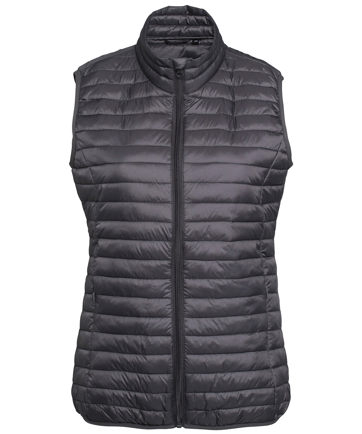 Steel - Women's tribe fineline padded gilet - GarmentEmbroidery