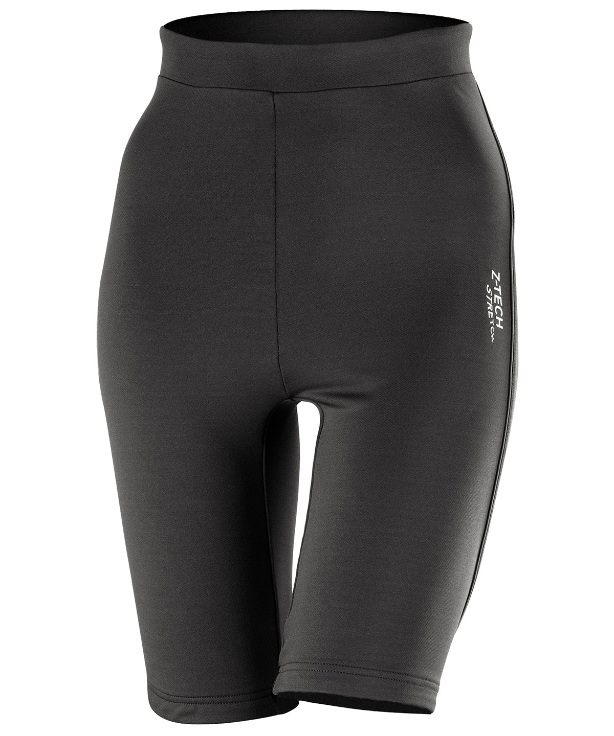 Black - Women's Spiro sprint training shorts - GarmentEmbroidery