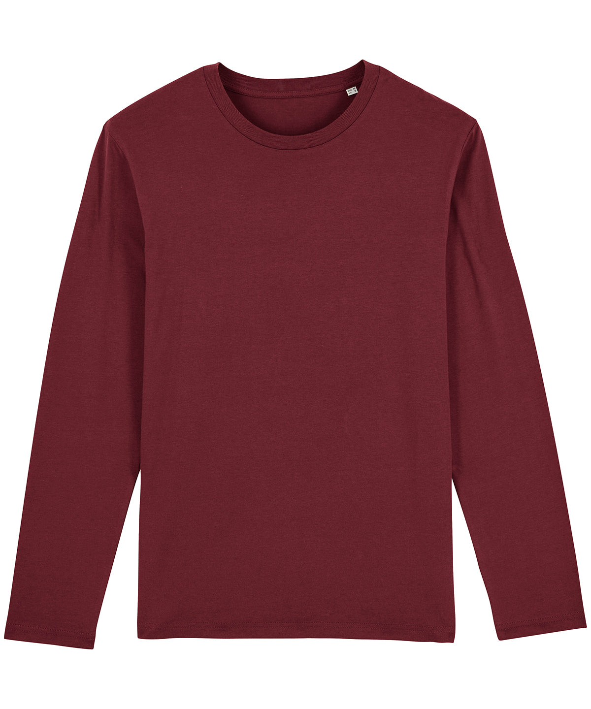 Burgundy - Stanley Shuffler iconic long sleeve t-shirt (STTM560) - GarmentEmbroidery