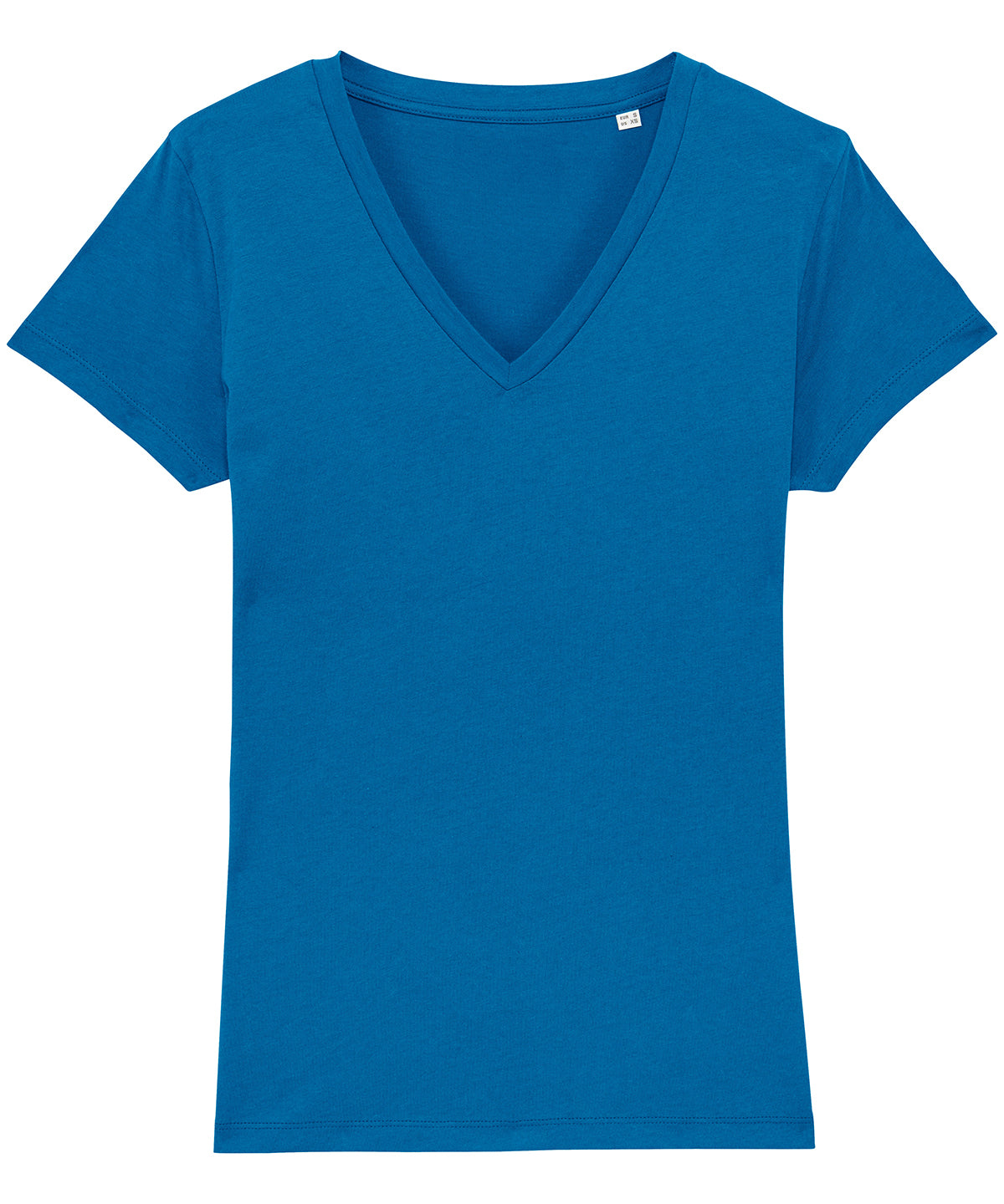 Royal Blue* - Women's Stella Evoker v-neck t-shirt (STTW023) - GarmentEmbroidery