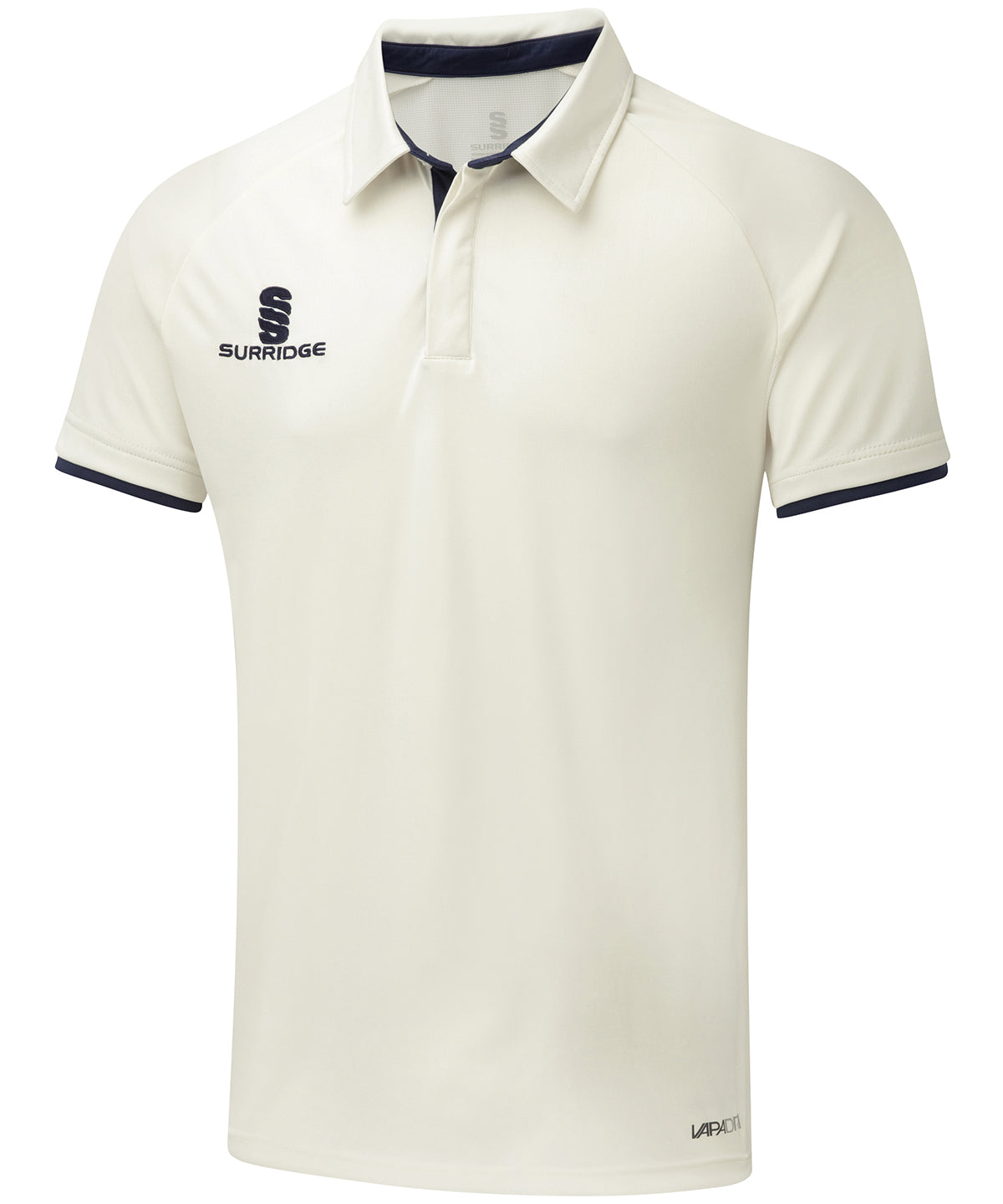 White/Green Trim - Ergo short sleeve shirt - junior - GarmentEmbroidery