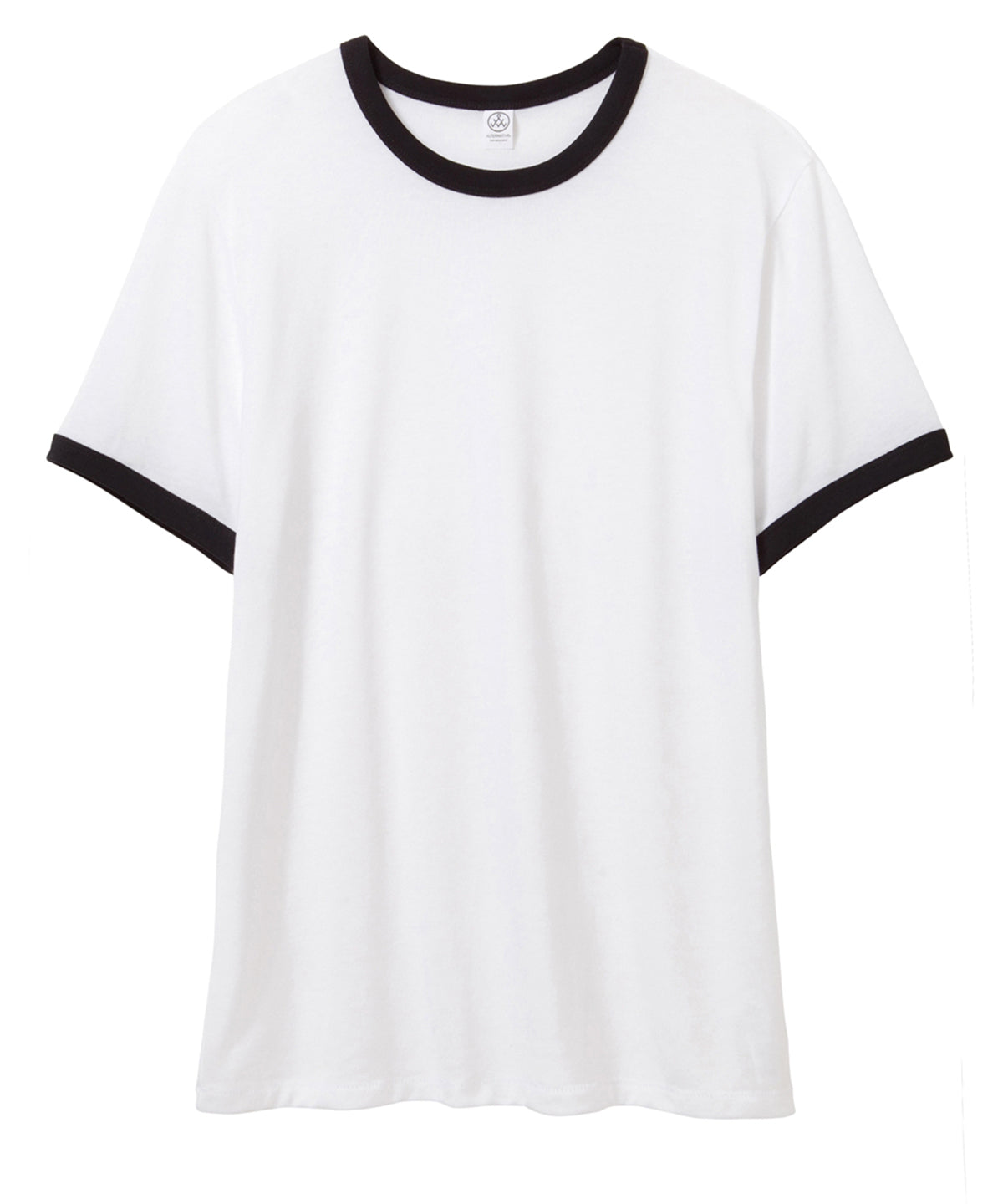 White/Maize - 50/50 Vintage Jersey ringer t-shirt - GarmentEmbroidery