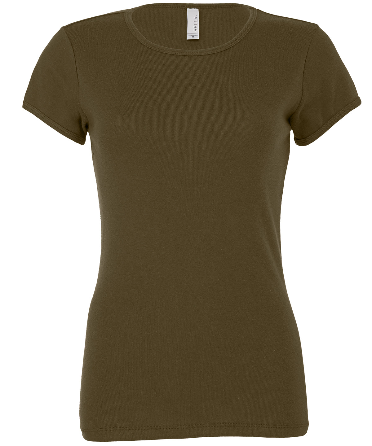 BabyBlue - Baby rib short sleeve crew neck t-shirt - GarmentEmbroidery