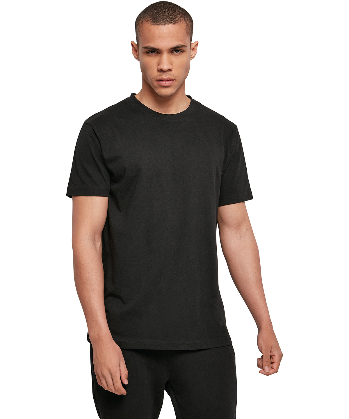 Taxi Yellow - Basic round neck tee - GarmentEmbroidery