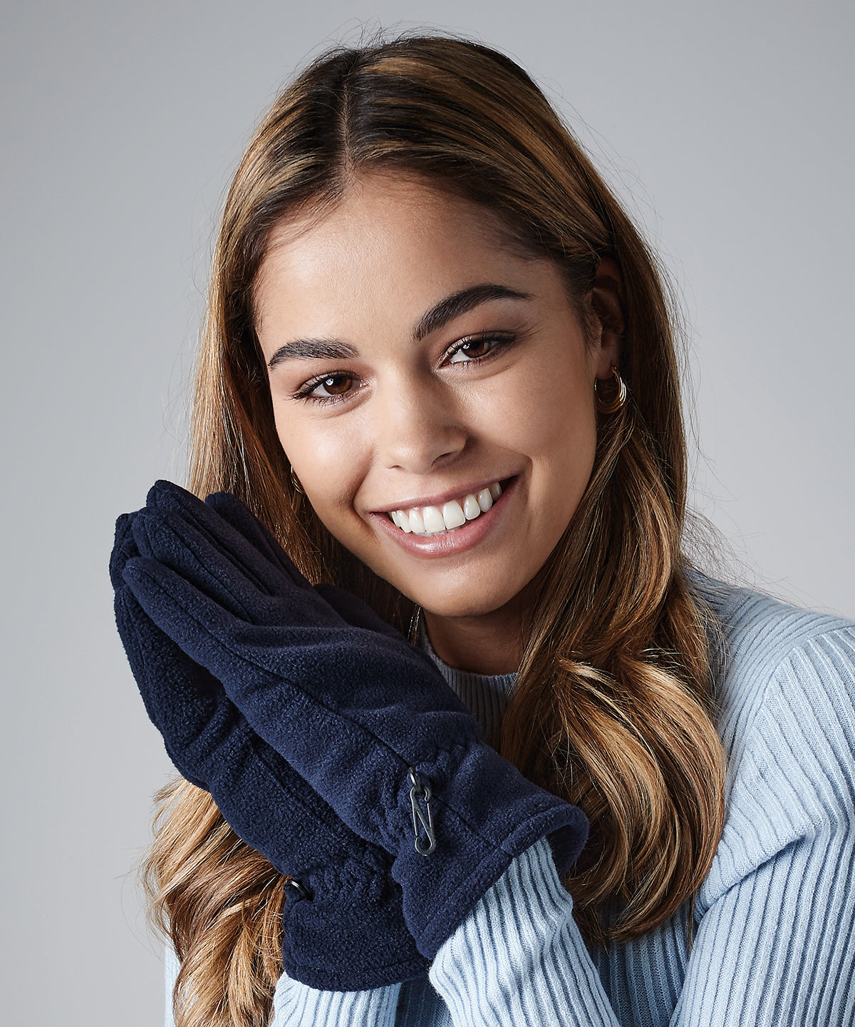 Black - Suprafleece® Thinsulate® gloves - GarmentEmbroidery