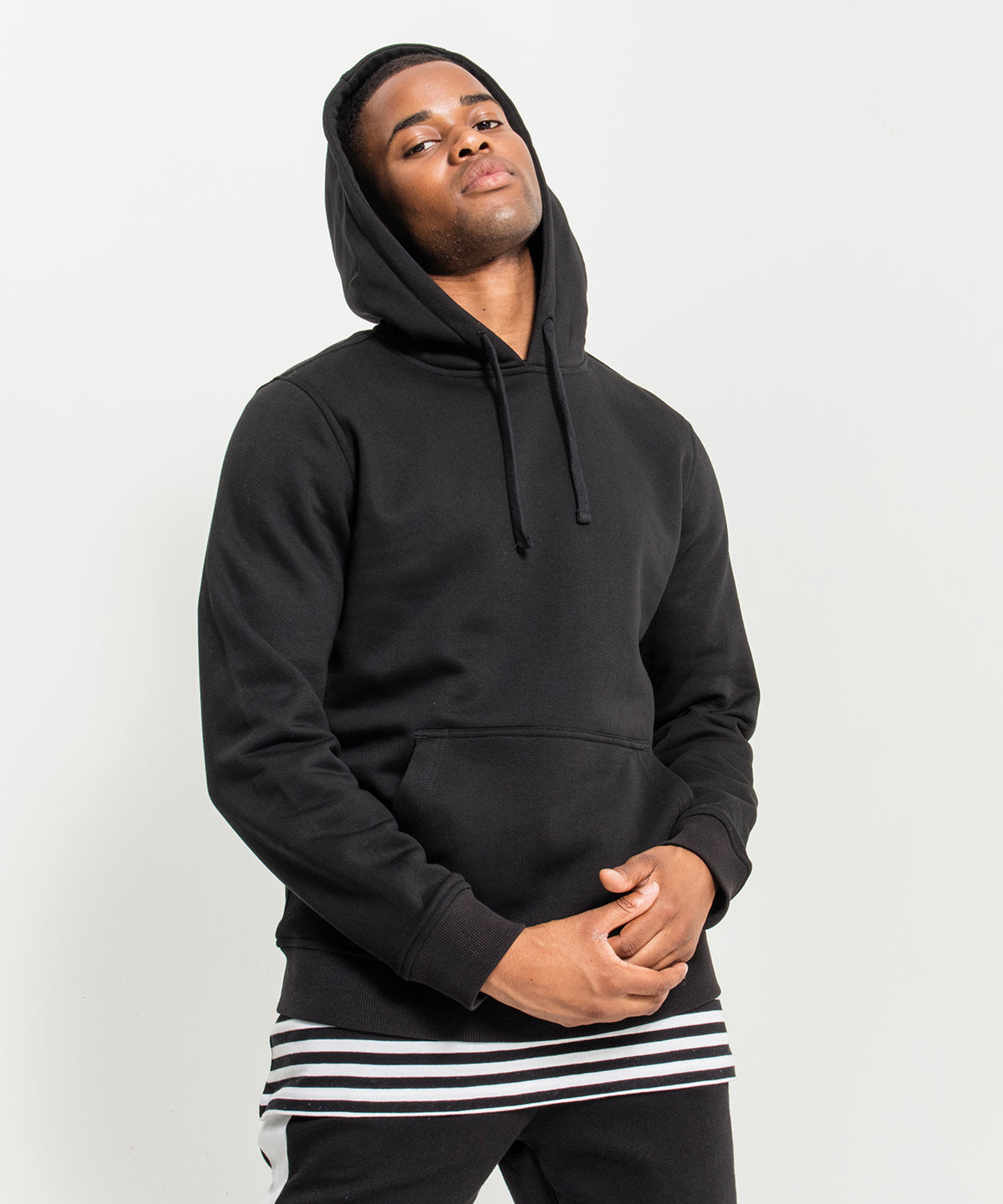 Black - Merch hoodie - GarmentEmbroidery