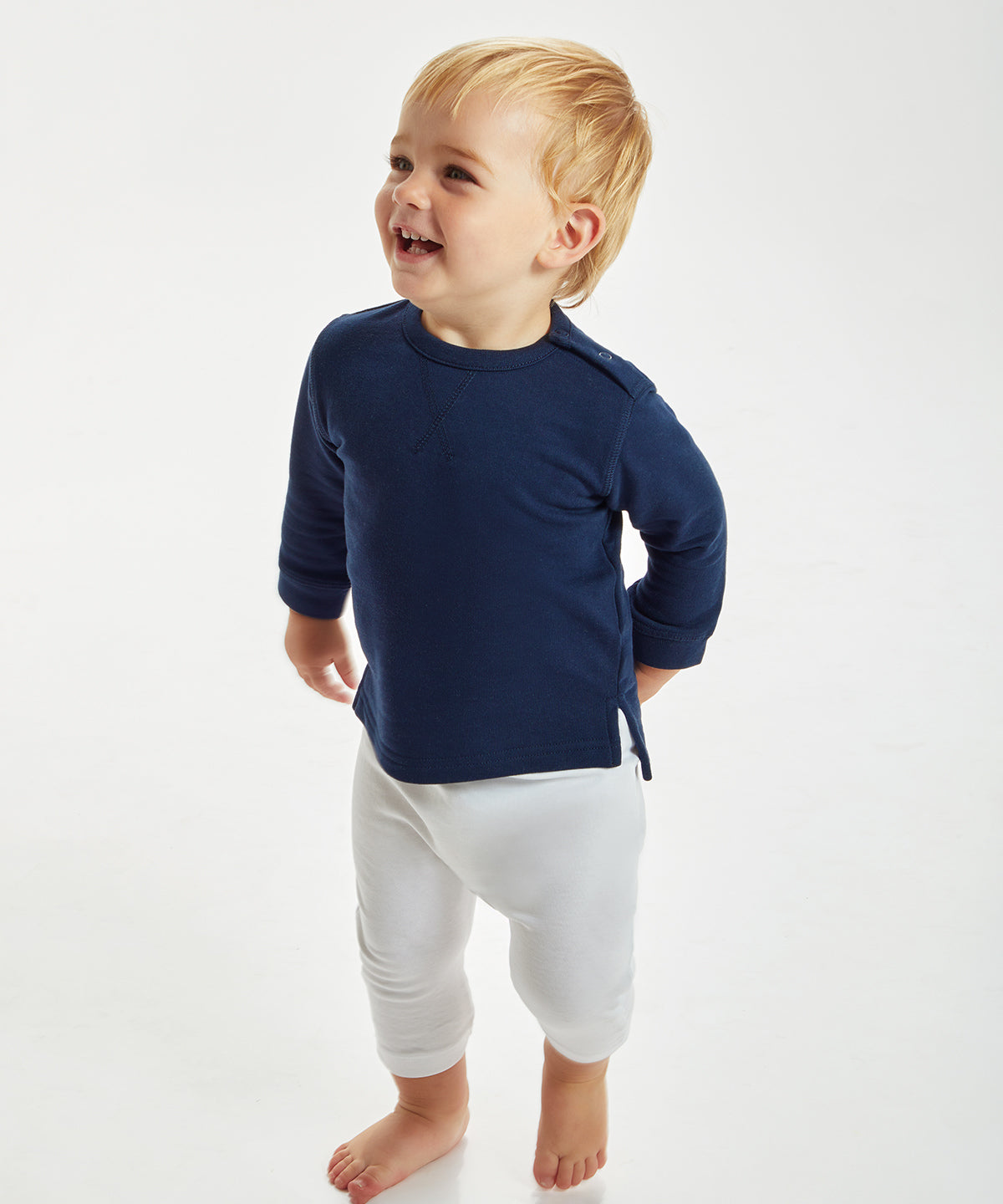 Nautical Navy - Baby sweatshirt - GarmentEmbroidery