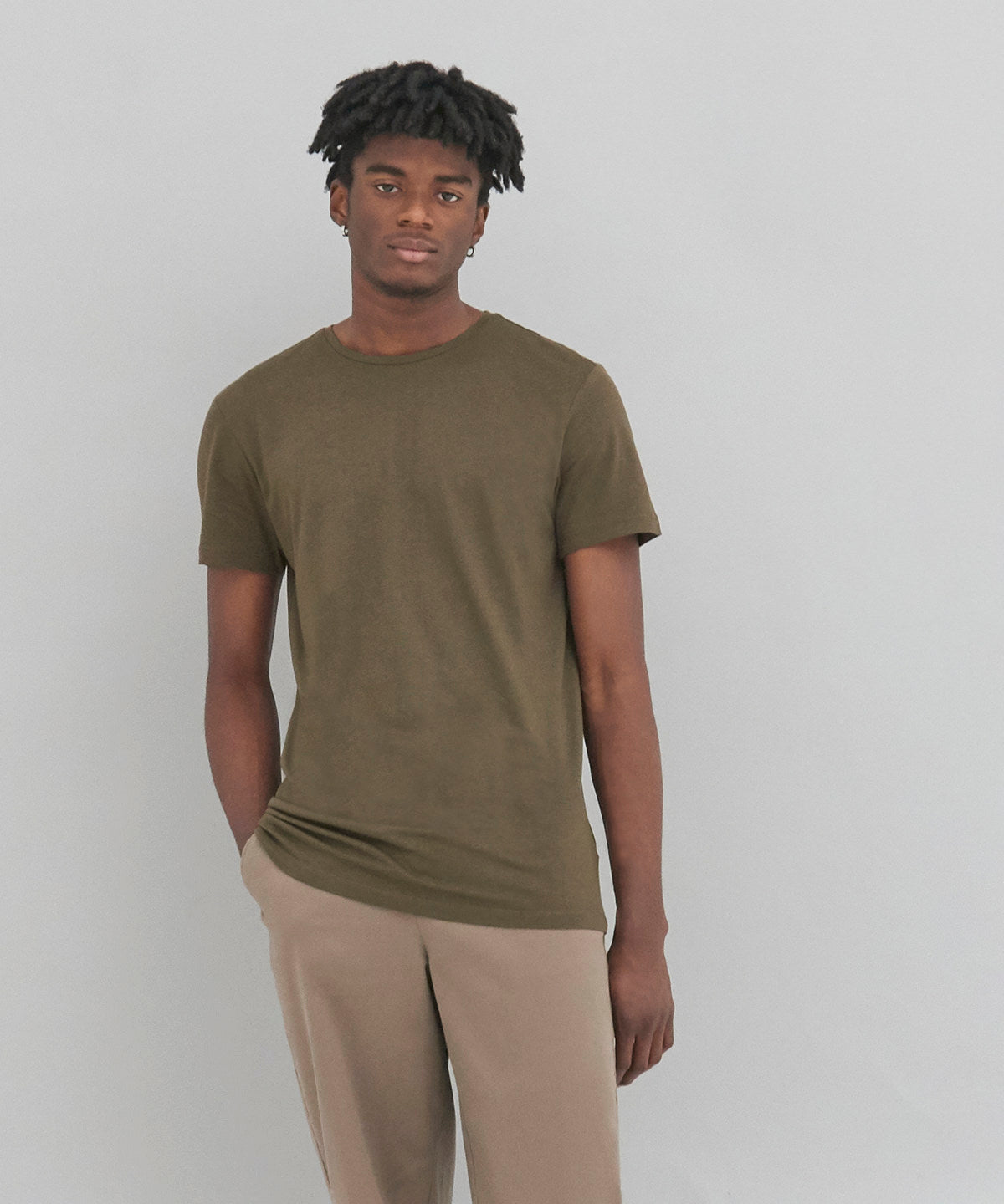 Fern Green - Daintree EcoViscose tee - GarmentEmbroidery