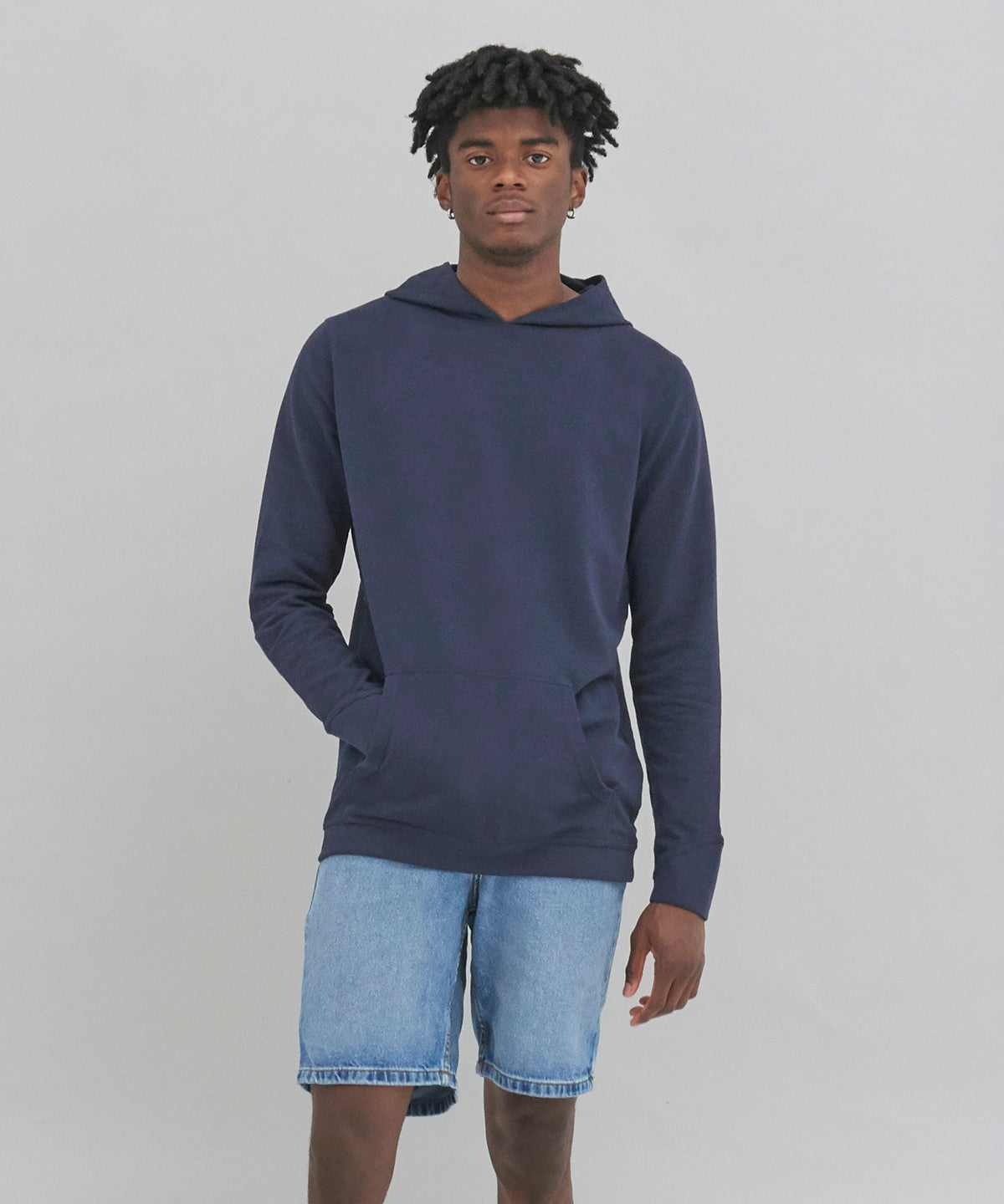 Charcoal - Lusaka regen hoodie - GarmentEmbroidery
