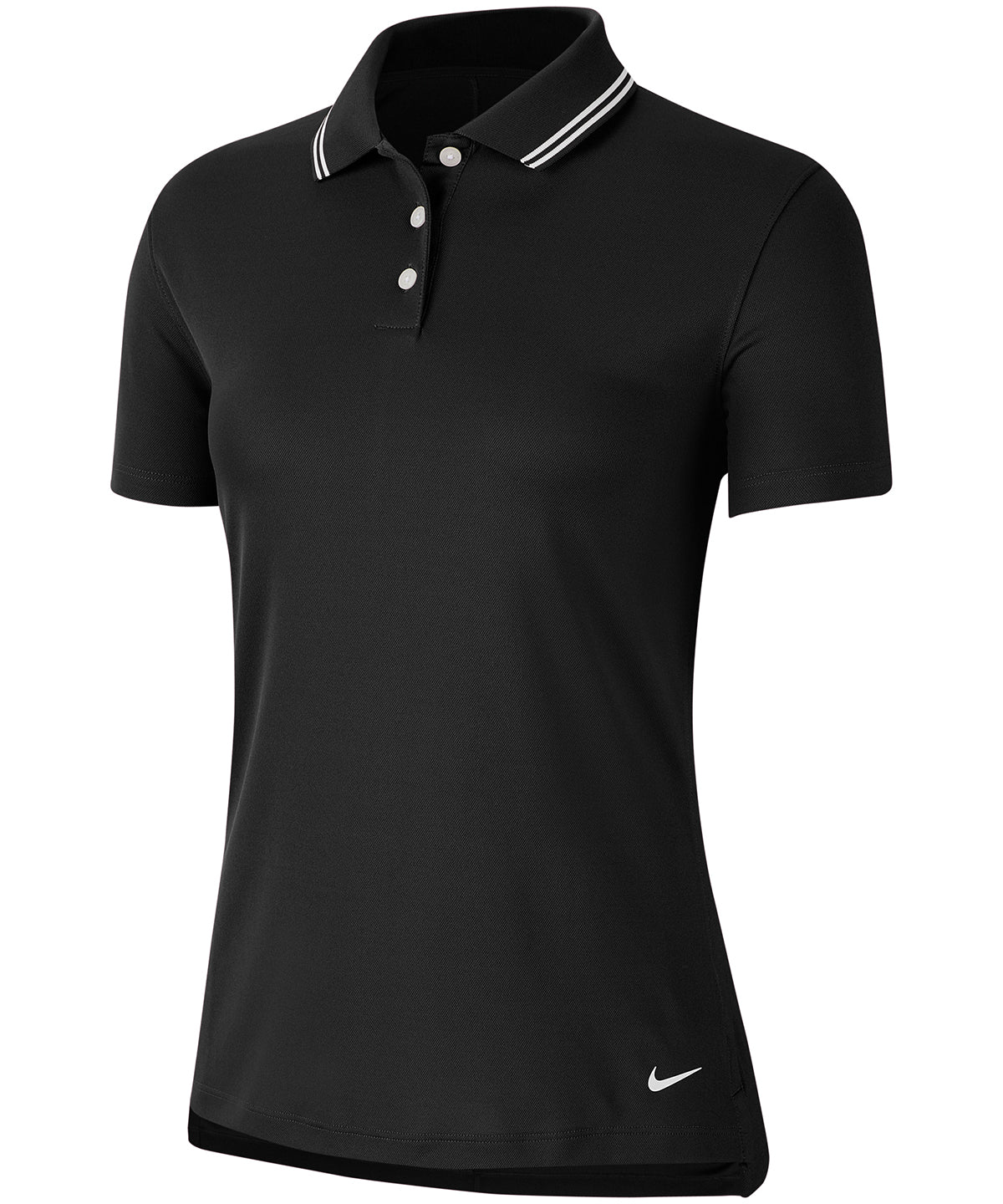 Black/White/White - Women's Nike dry victory polo - GarmentEmbroidery