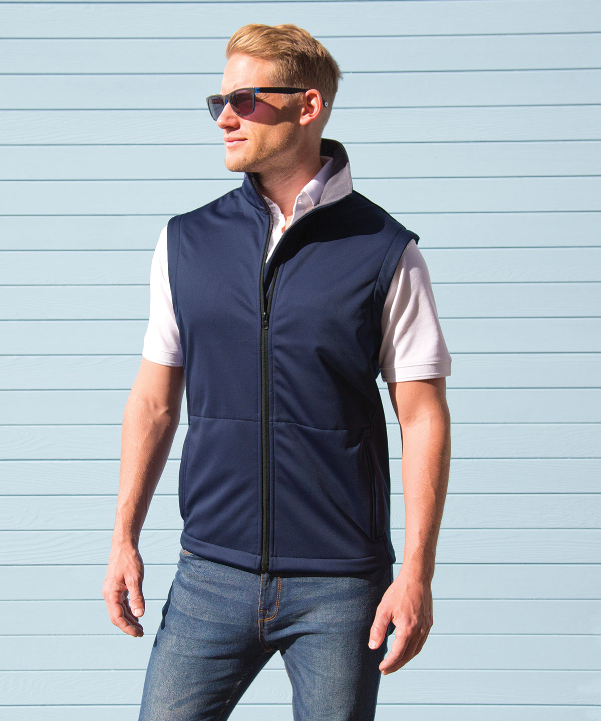 Black - Core softshell bodywarmer - GarmentEmbroidery