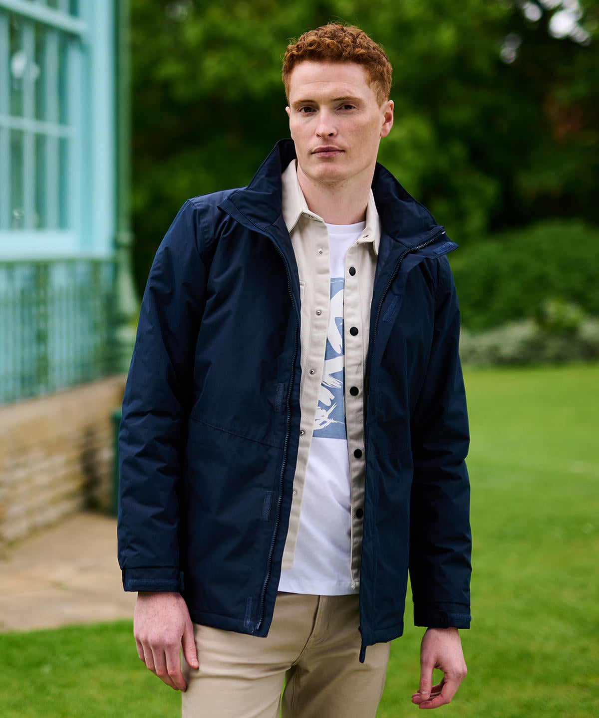 Classic Red - Beauford insulated jacket - GarmentEmbroidery