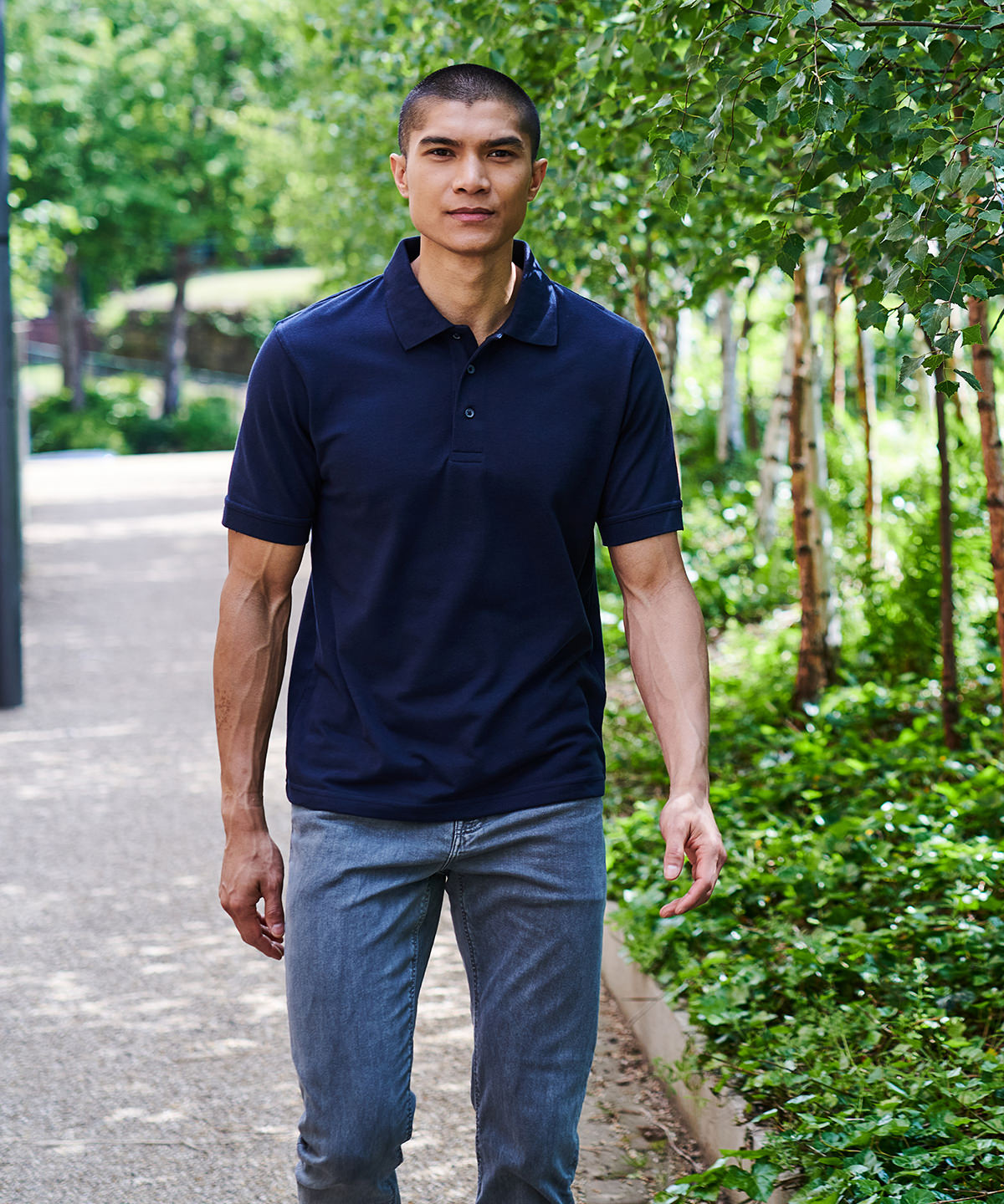 Classic Red - Classic 65/35 polo shirt - GarmentEmbroidery