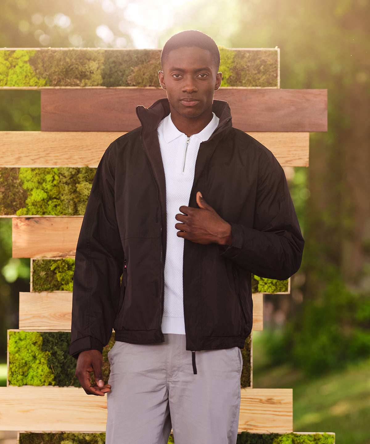 Seal/Black - Eco Dover Jacket - GarmentEmbroidery