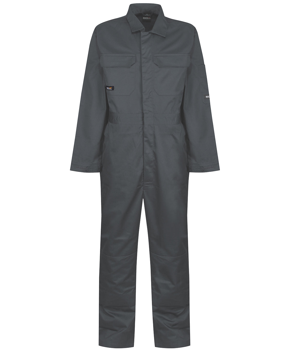 Sage Green - Pro stud fasten coverall - GarmentEmbroidery