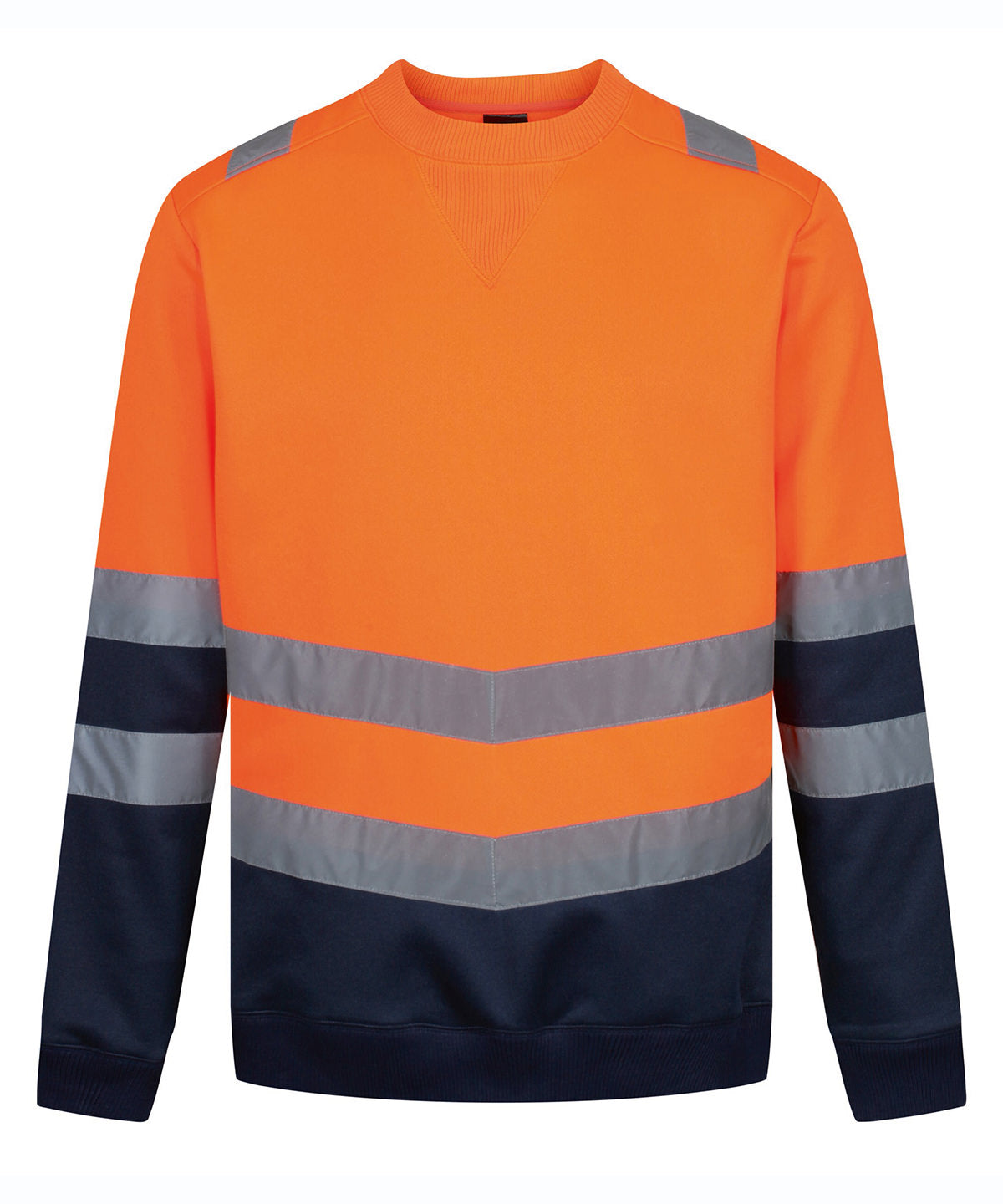 Orange - Pro hi-vis sweat top - GarmentEmbroidery