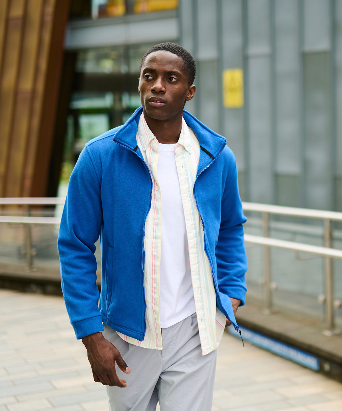 Navy - Classic fleece - GarmentEmbroidery