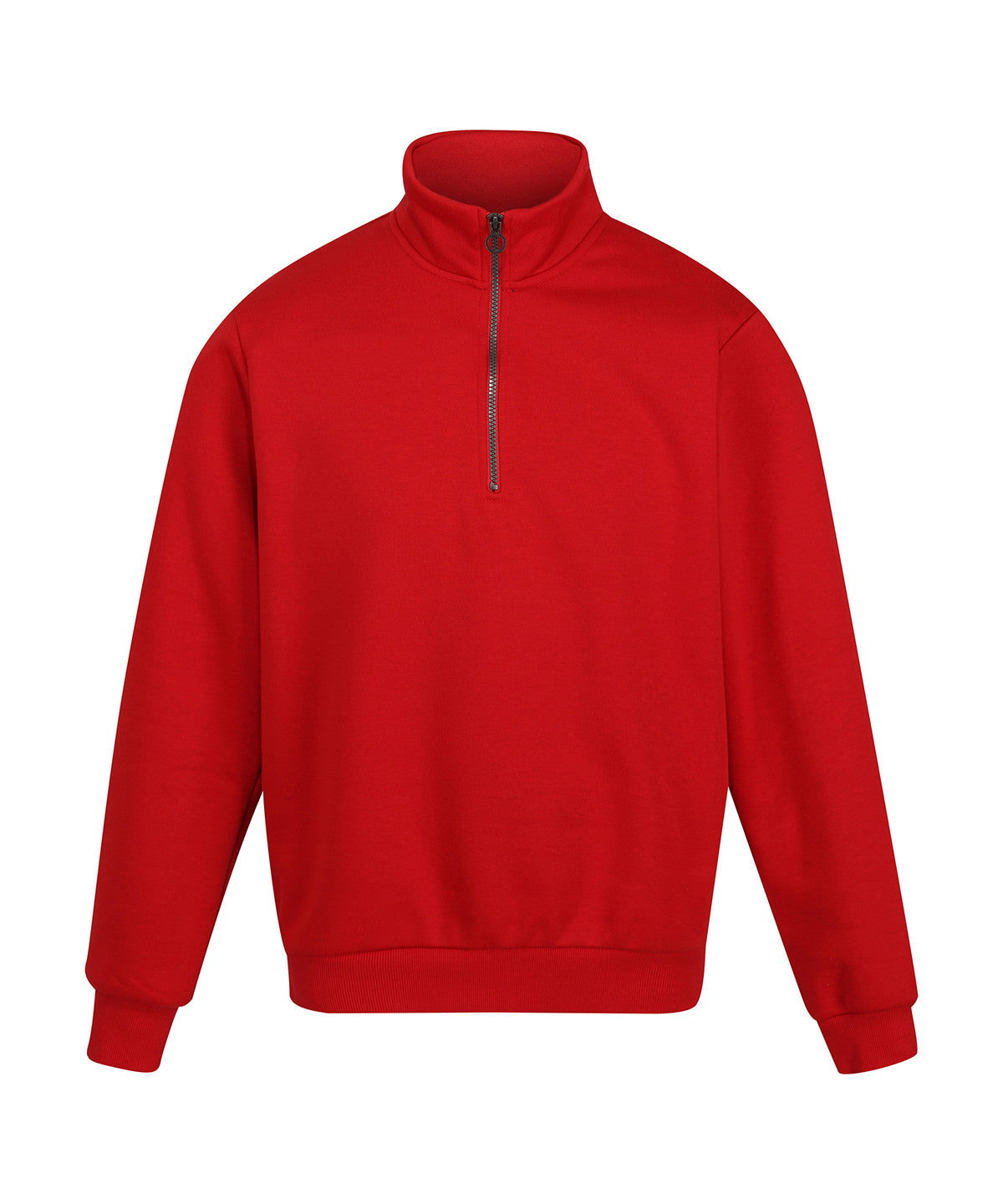 Classic Red - Pro 1/4 zip sweatshirt - GarmentEmbroidery