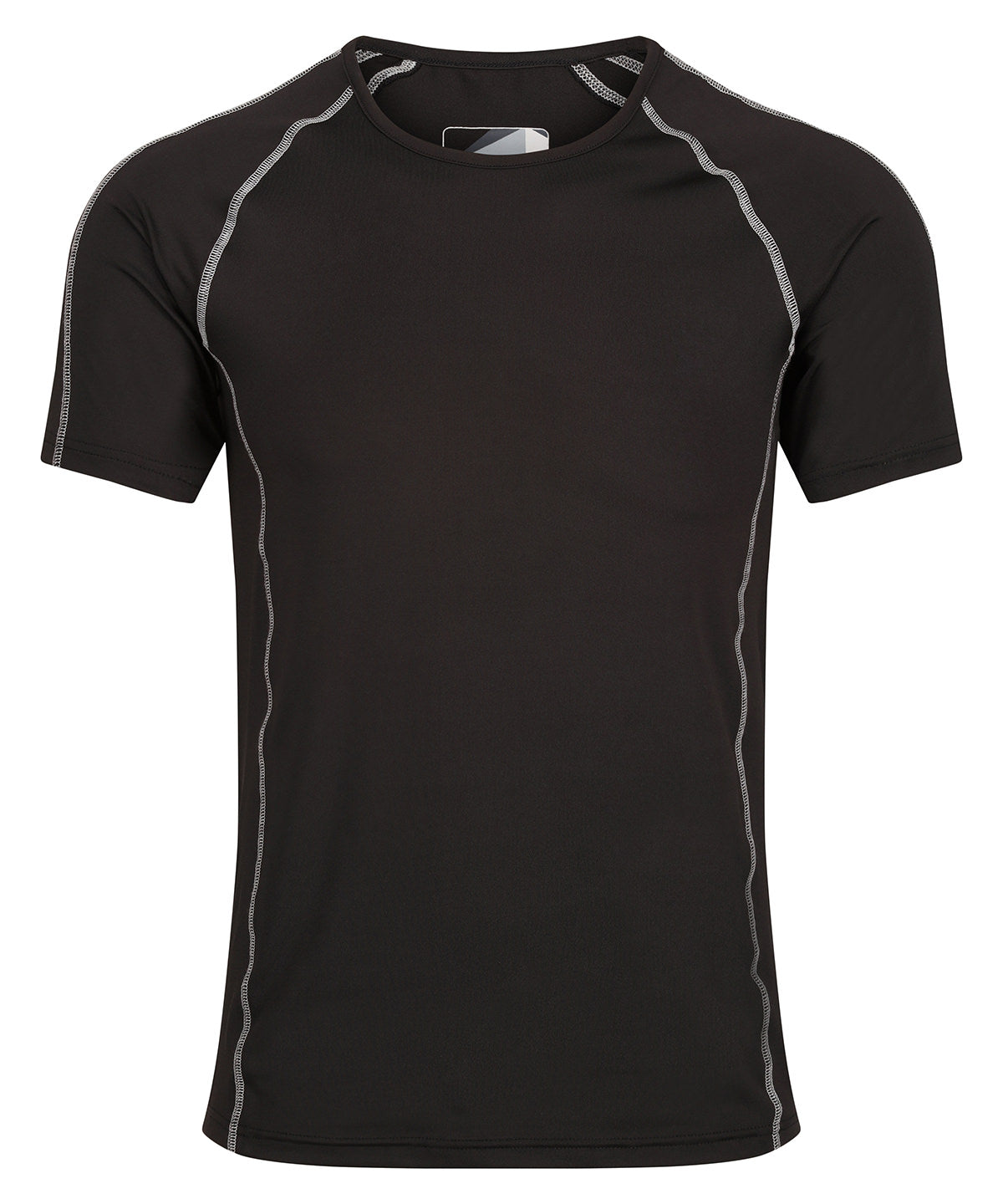 Black - Pro short sleeve baselayer - GarmentEmbroidery