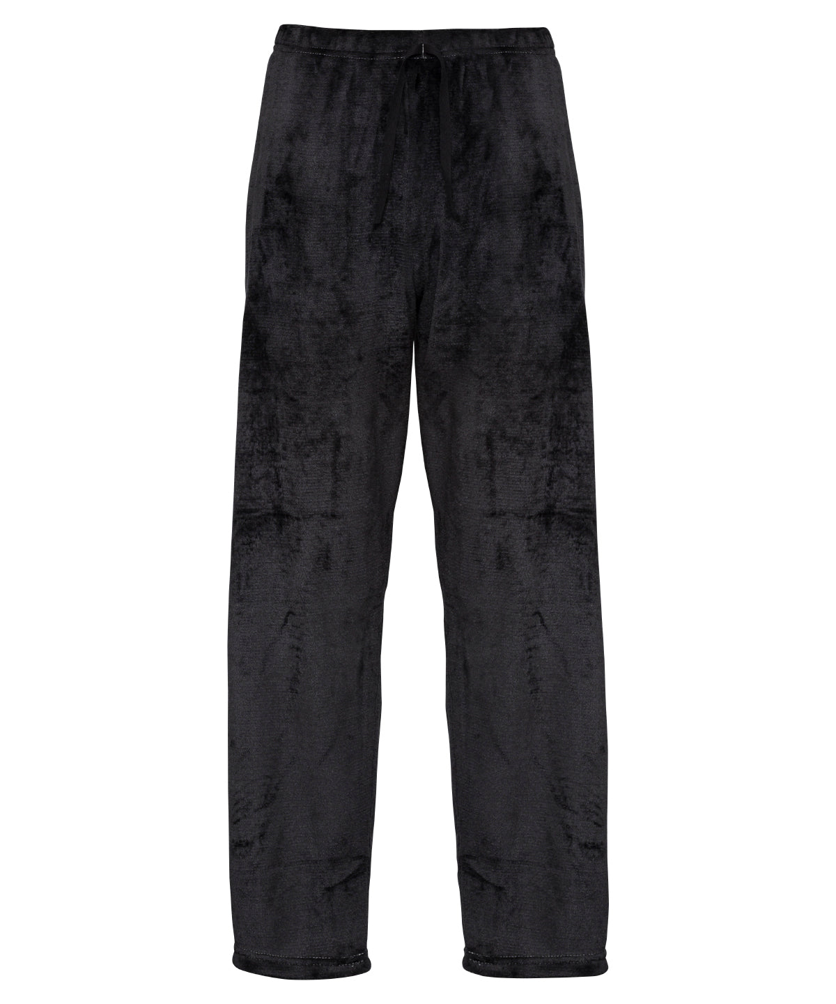 Black - The Ribbon luxury Eskimo-style fleece pants - GarmentEmbroidery