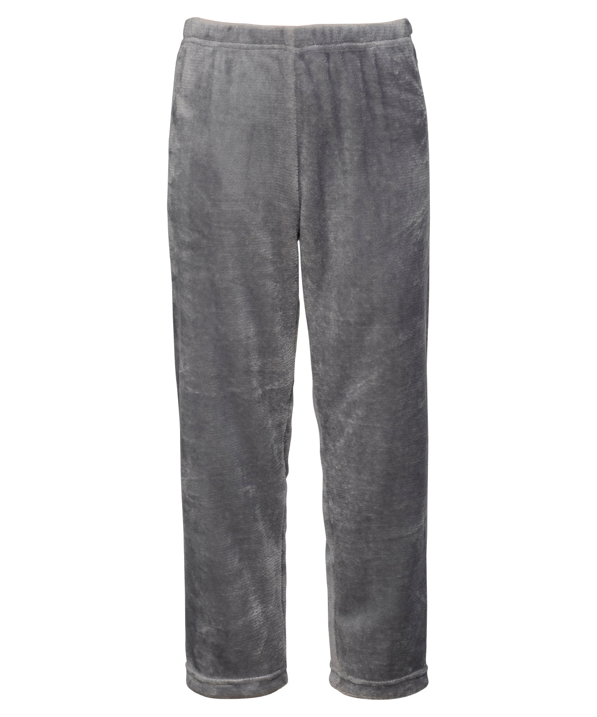 Grey - The kids Ribbon luxury Eskimo-style fleece pants - GarmentEmbroidery