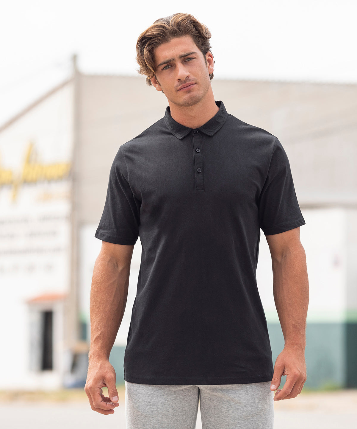 Black - Fashion polo - GarmentEmbroidery