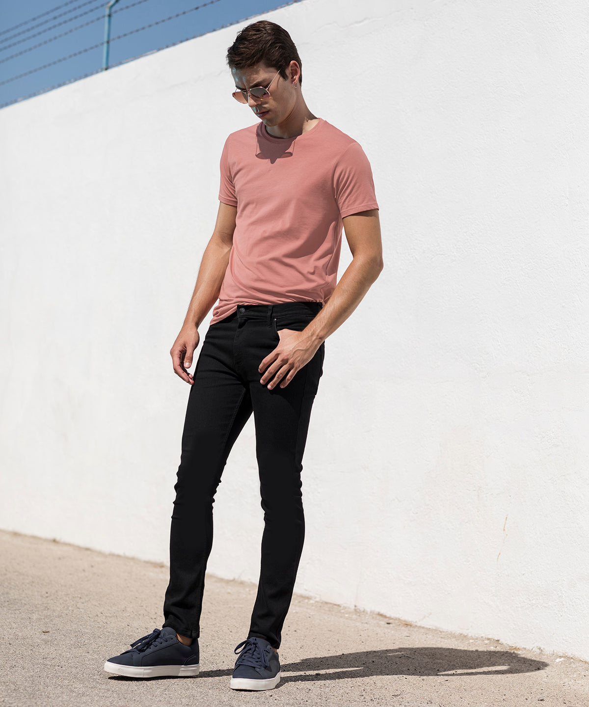 Black - Skinni jeans - GarmentEmbroidery