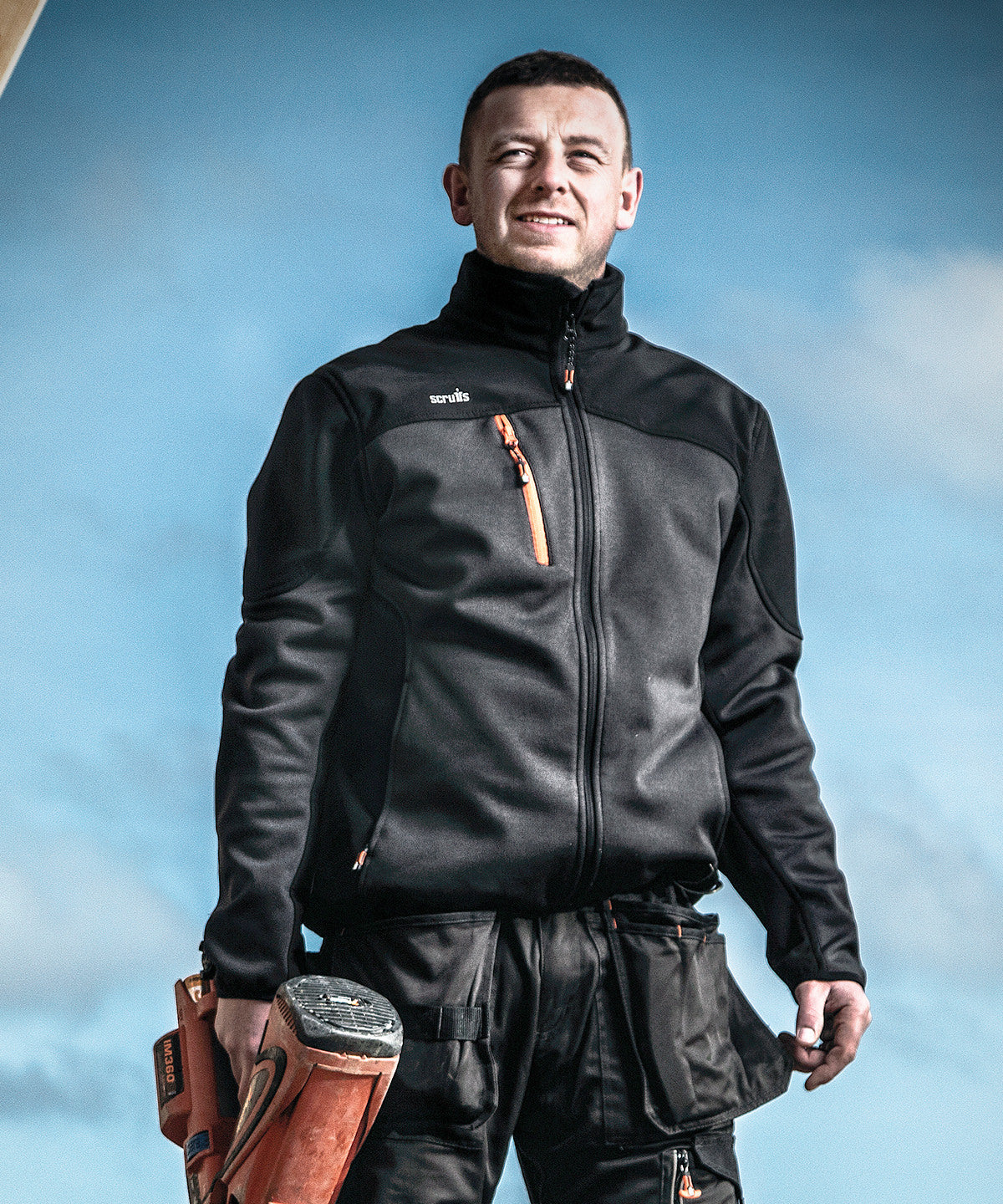 Charcoal - Trade tech softshell jacket - GarmentEmbroidery