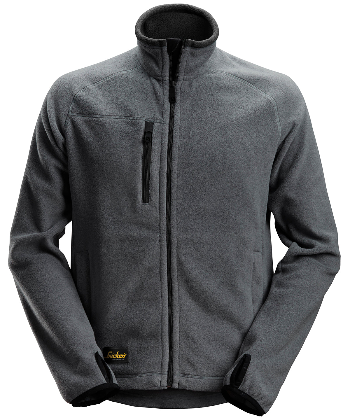 Steel Grey - POLARTECH fleece jacket - GarmentEmbroidery
