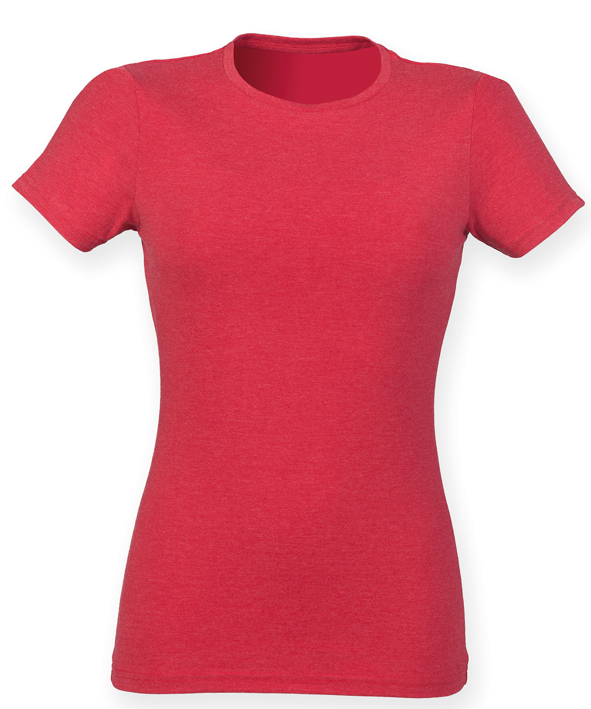 Blue Triblend - Women's triblend T - GarmentEmbroidery