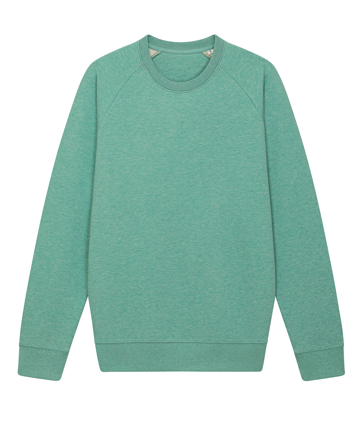 Mid Heather Green - Stroller, unisex iconic crew neck sweatshirt (STSM567) - GarmentEmbroidery