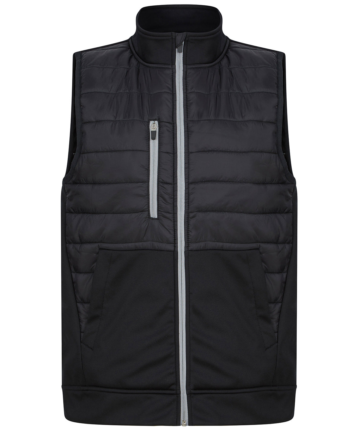 Black - Unisex padded sports gilet - GarmentEmbroidery
